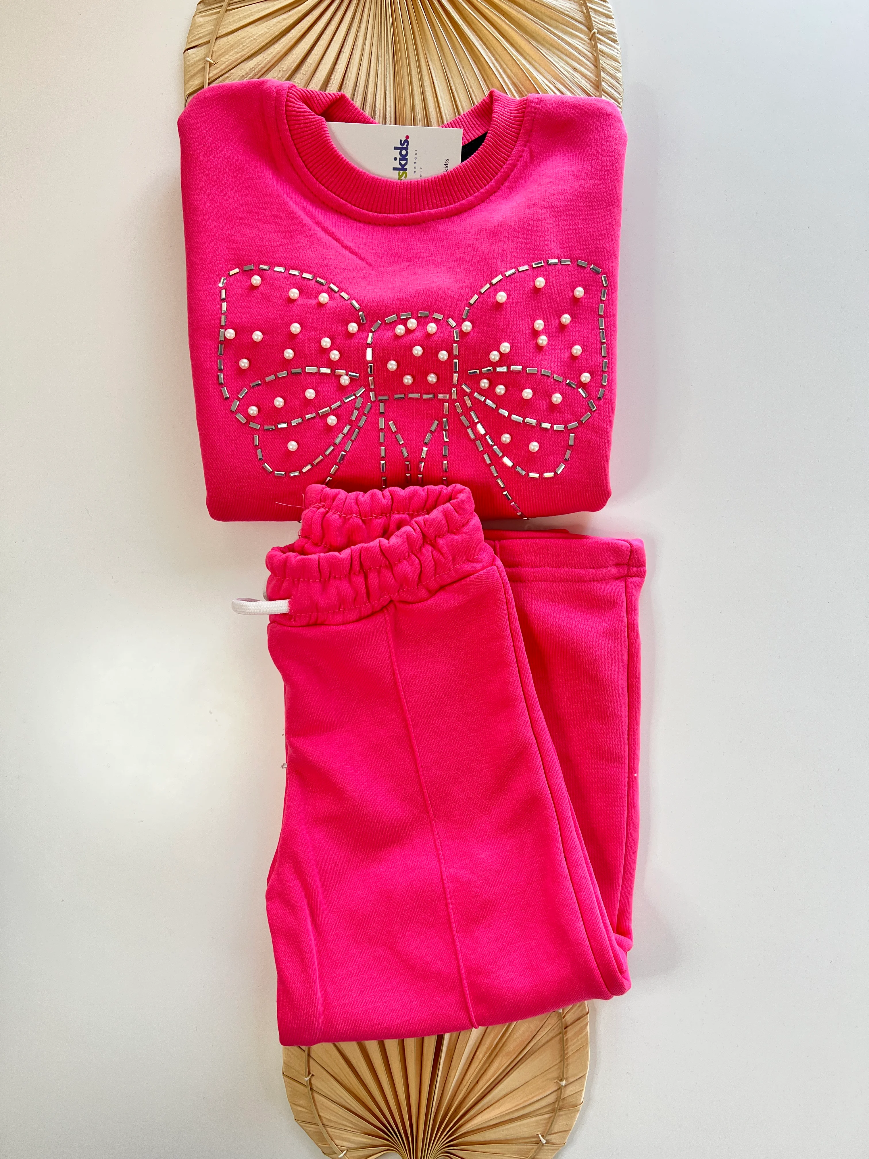 İncili Fiyonk Kız Çocuk Takım 