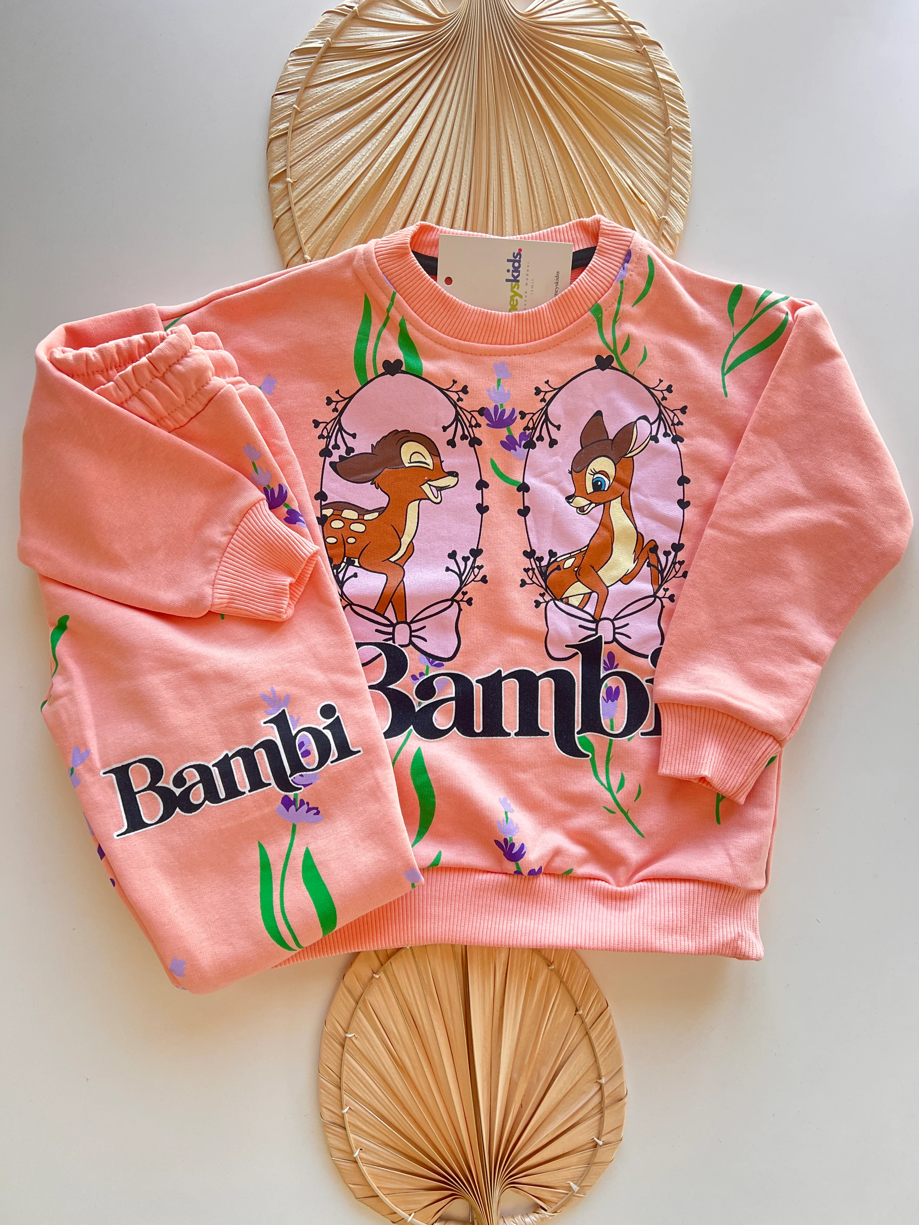 Lavanta Bambi Kız Çocuk Takım 