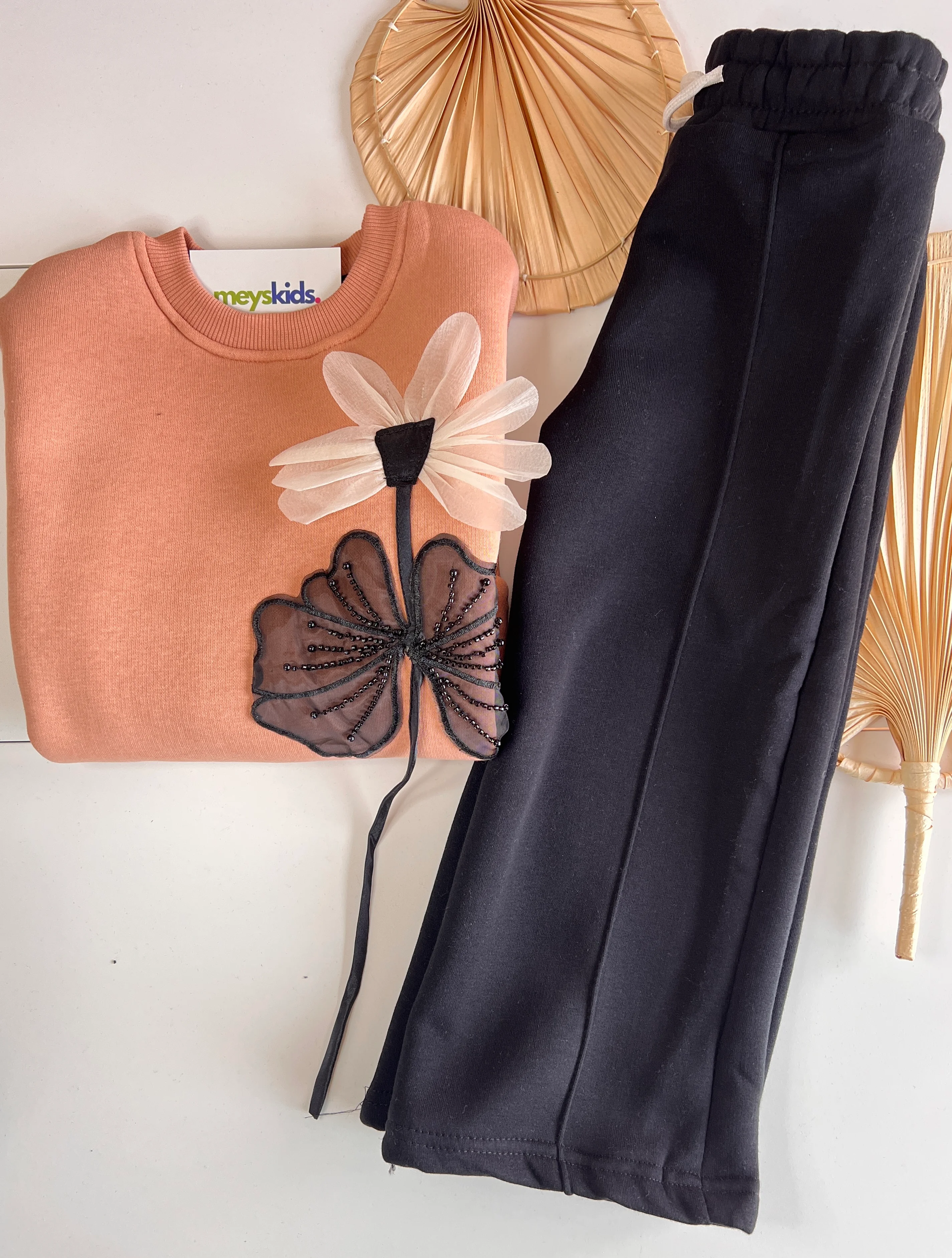 Papatya Şardonlu Kız Çocuk Takım 