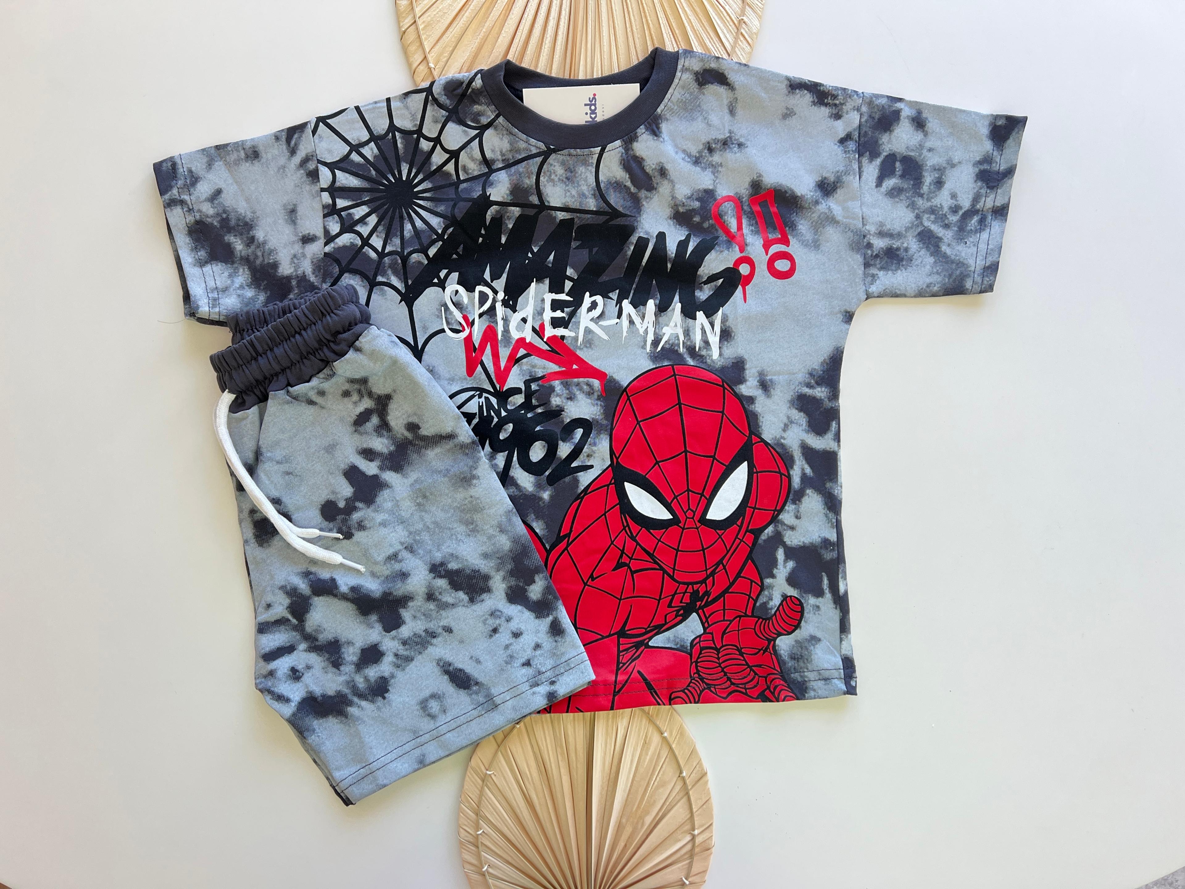 Amazıng Spiderman Baskılı Erkek Çocuk Takımı