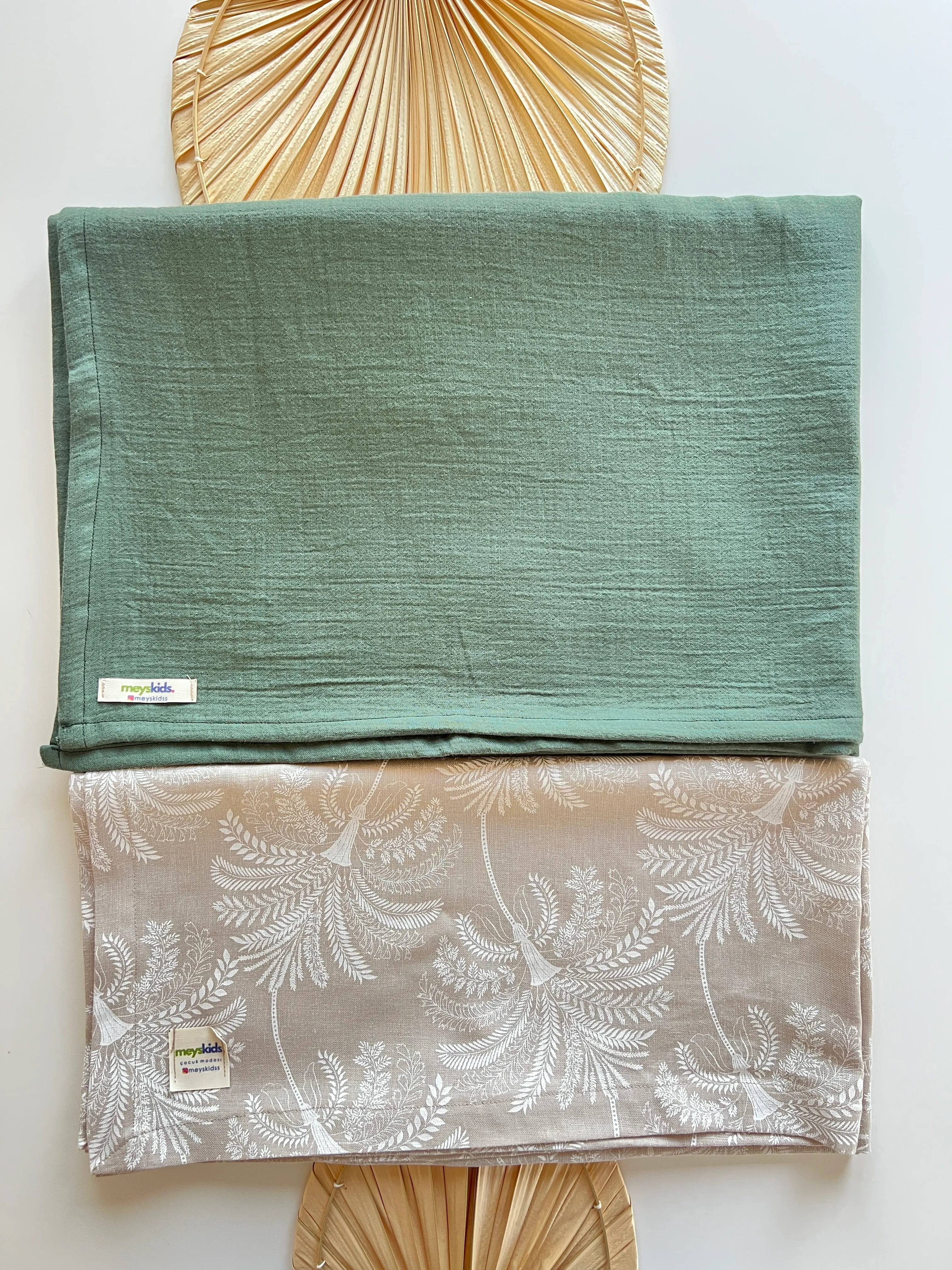 Botanik 3'lü Battaniye Seti