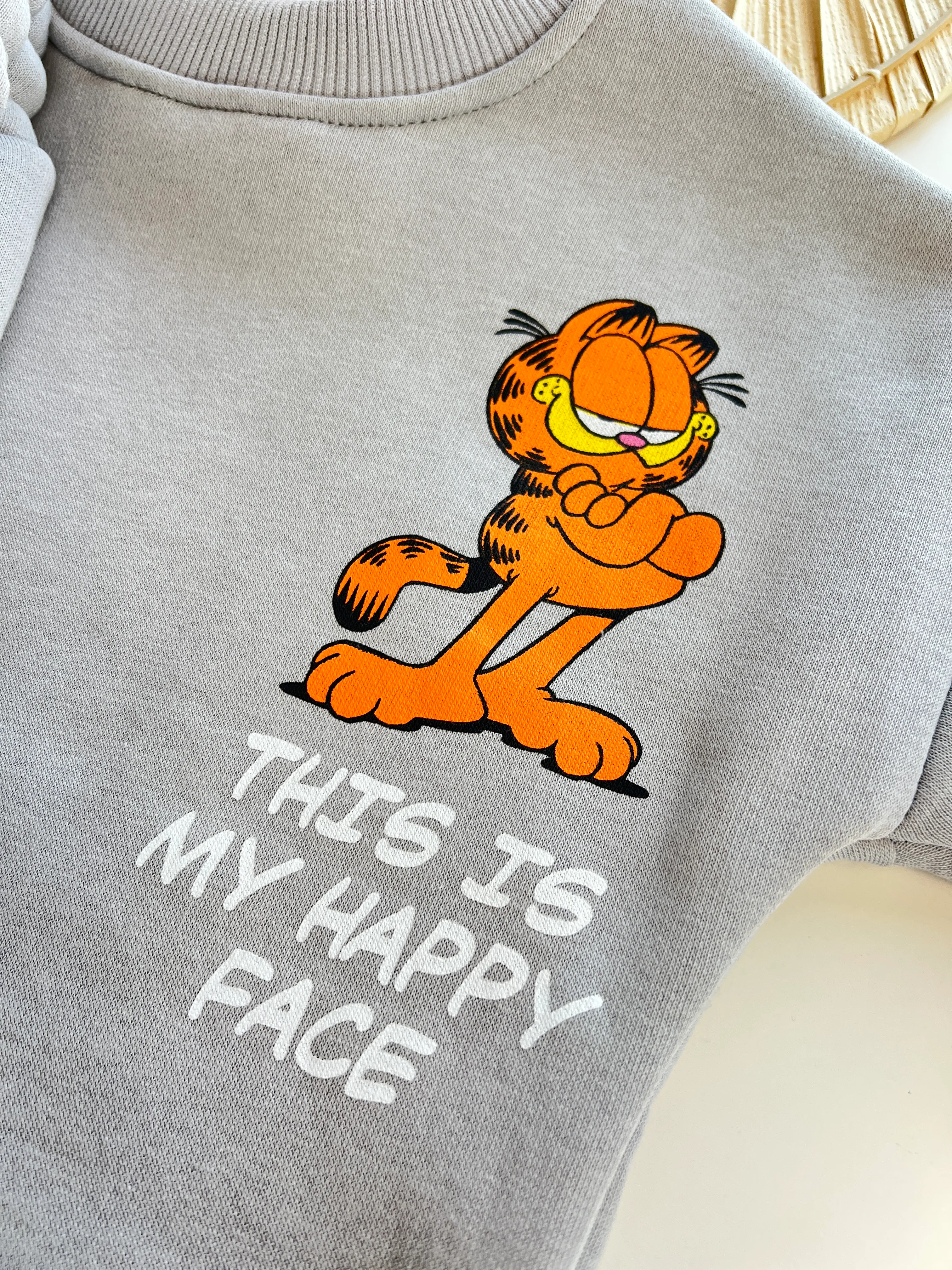 Thıs Is My Happy Face Baskılı Şardonlu Erkek Çocuk Takım 