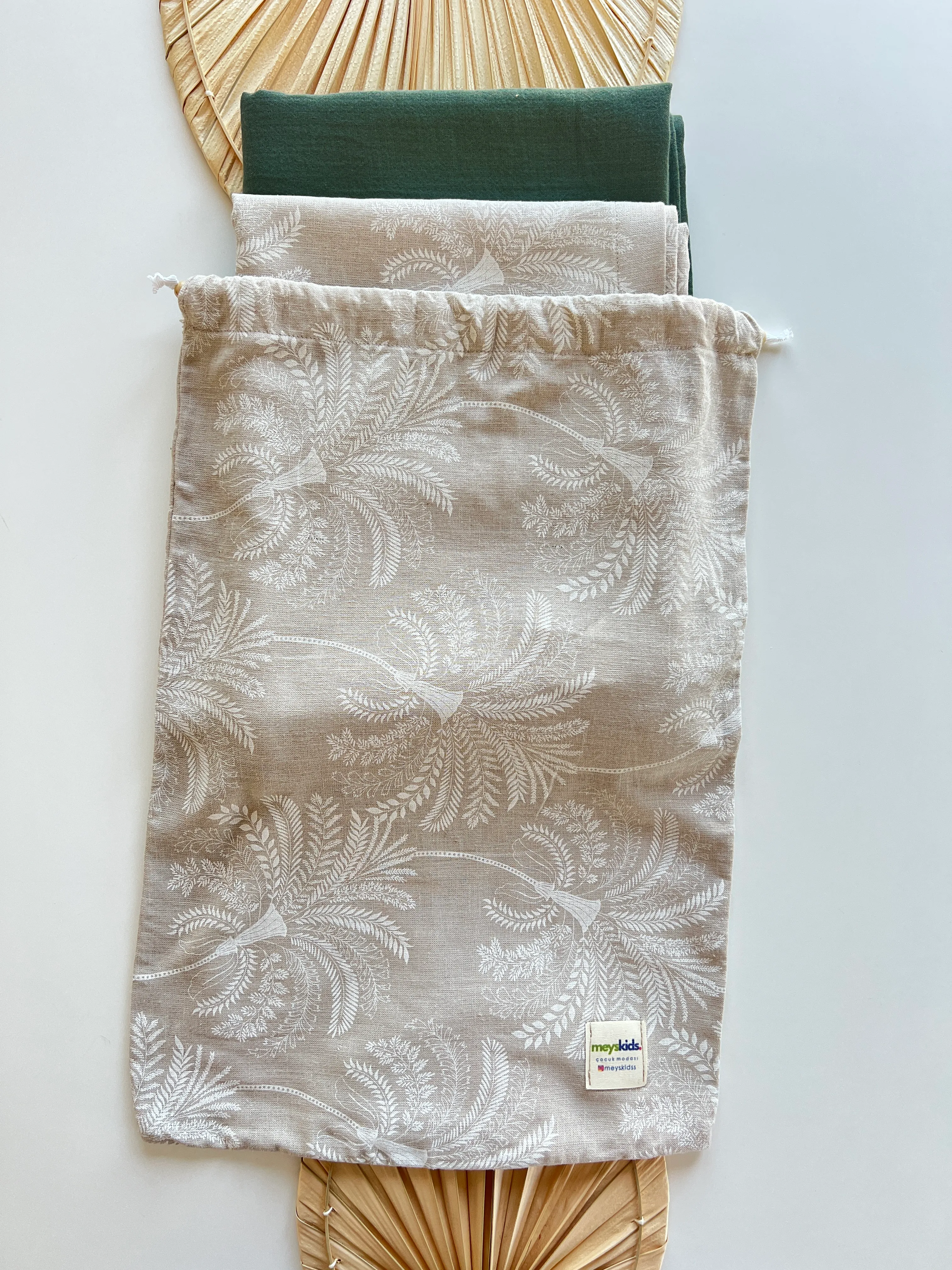 Botanik 3'lü Battaniye Seti