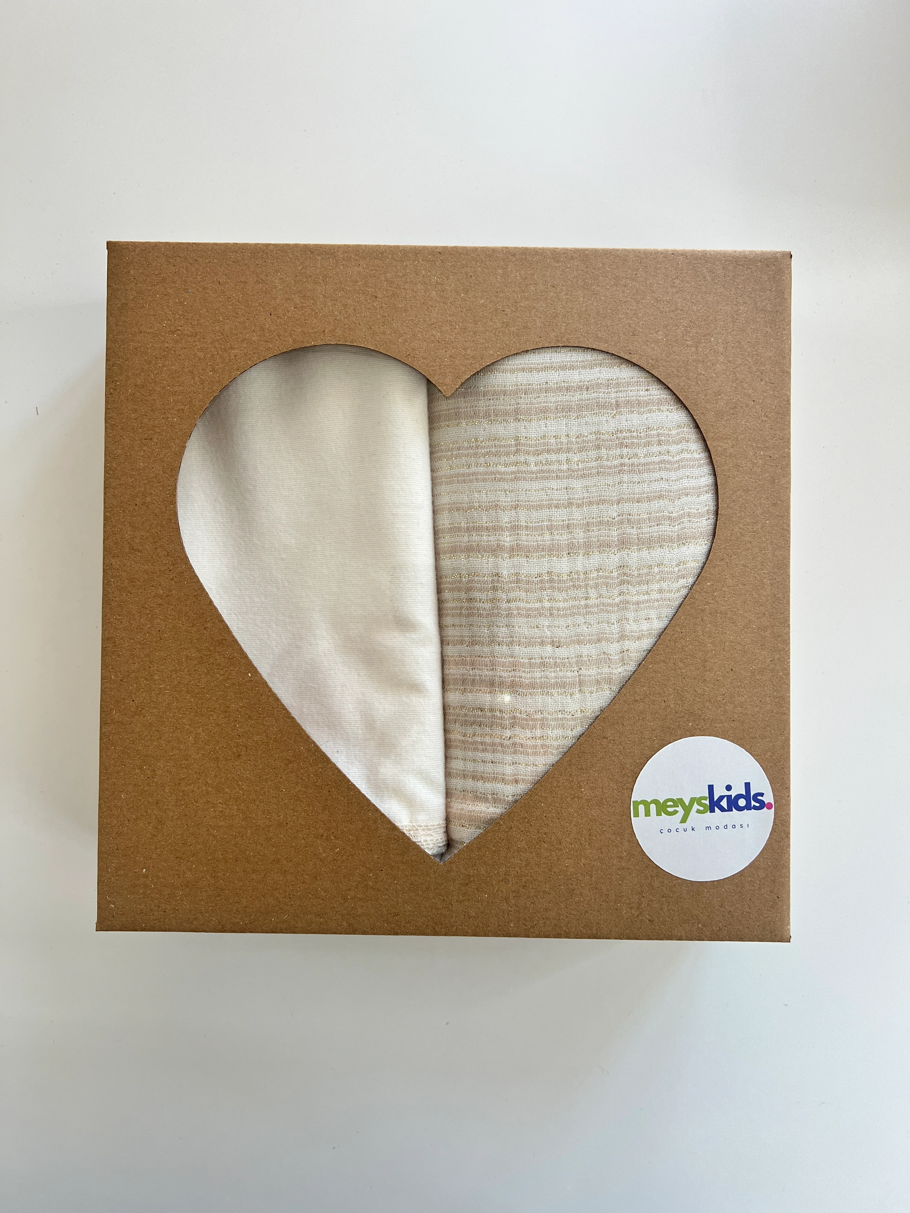 Naturel Işıltı Bebek Battaniye 3'lü Set