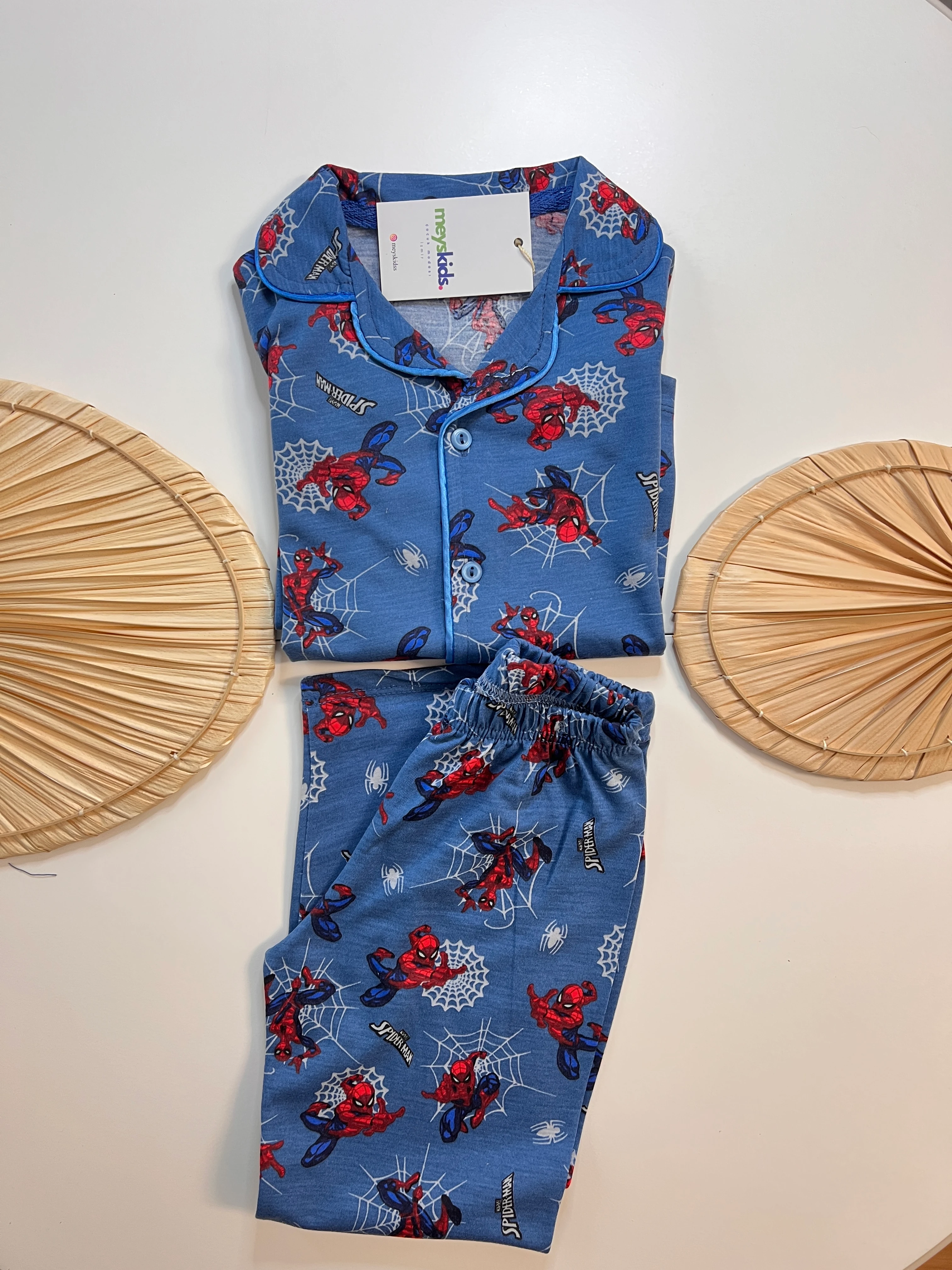 Sevimli Erkek Çocuk Pijama Takımı 