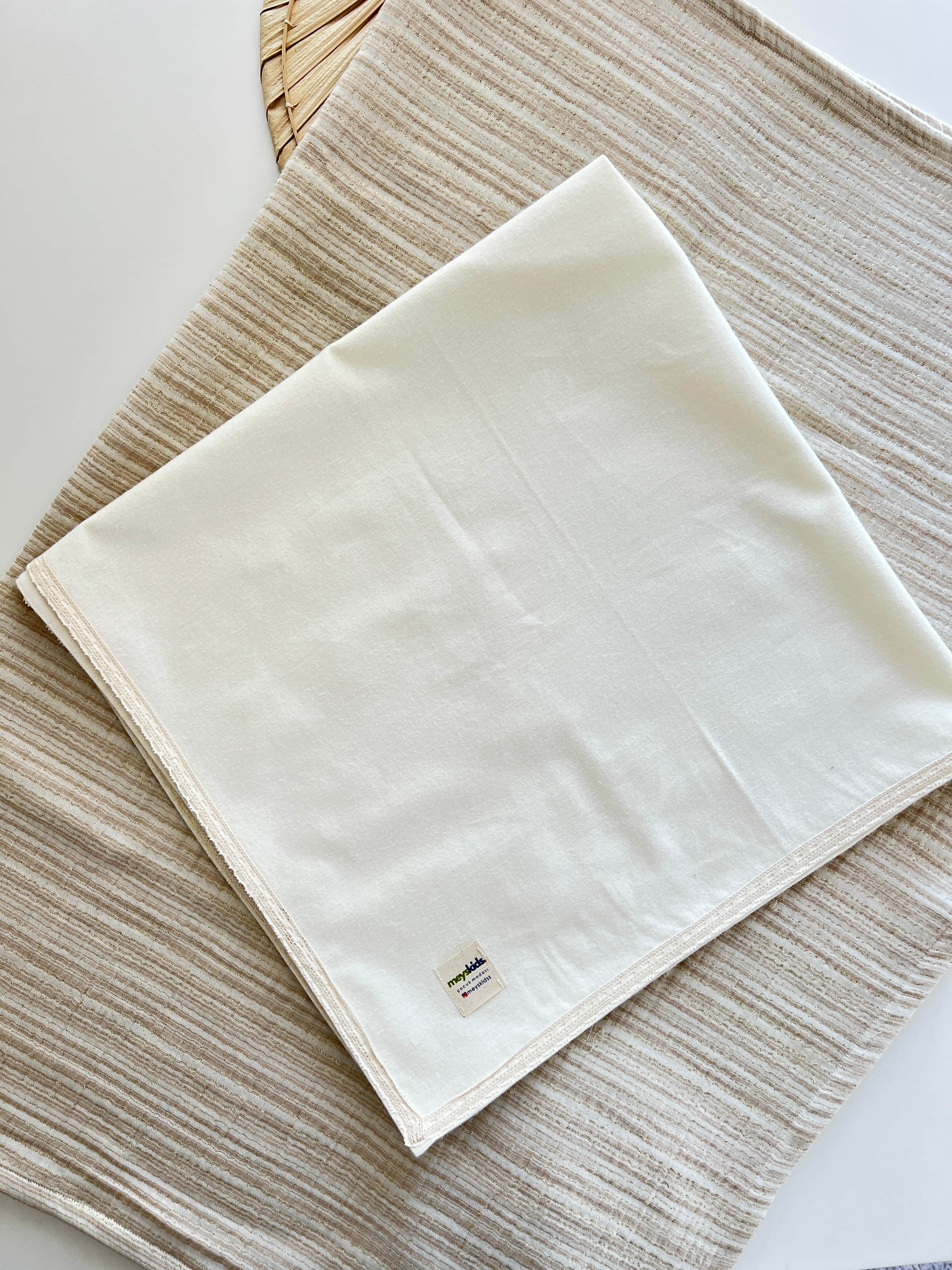 Naturel Işıltı Bebek Battaniye 3'lü Set
