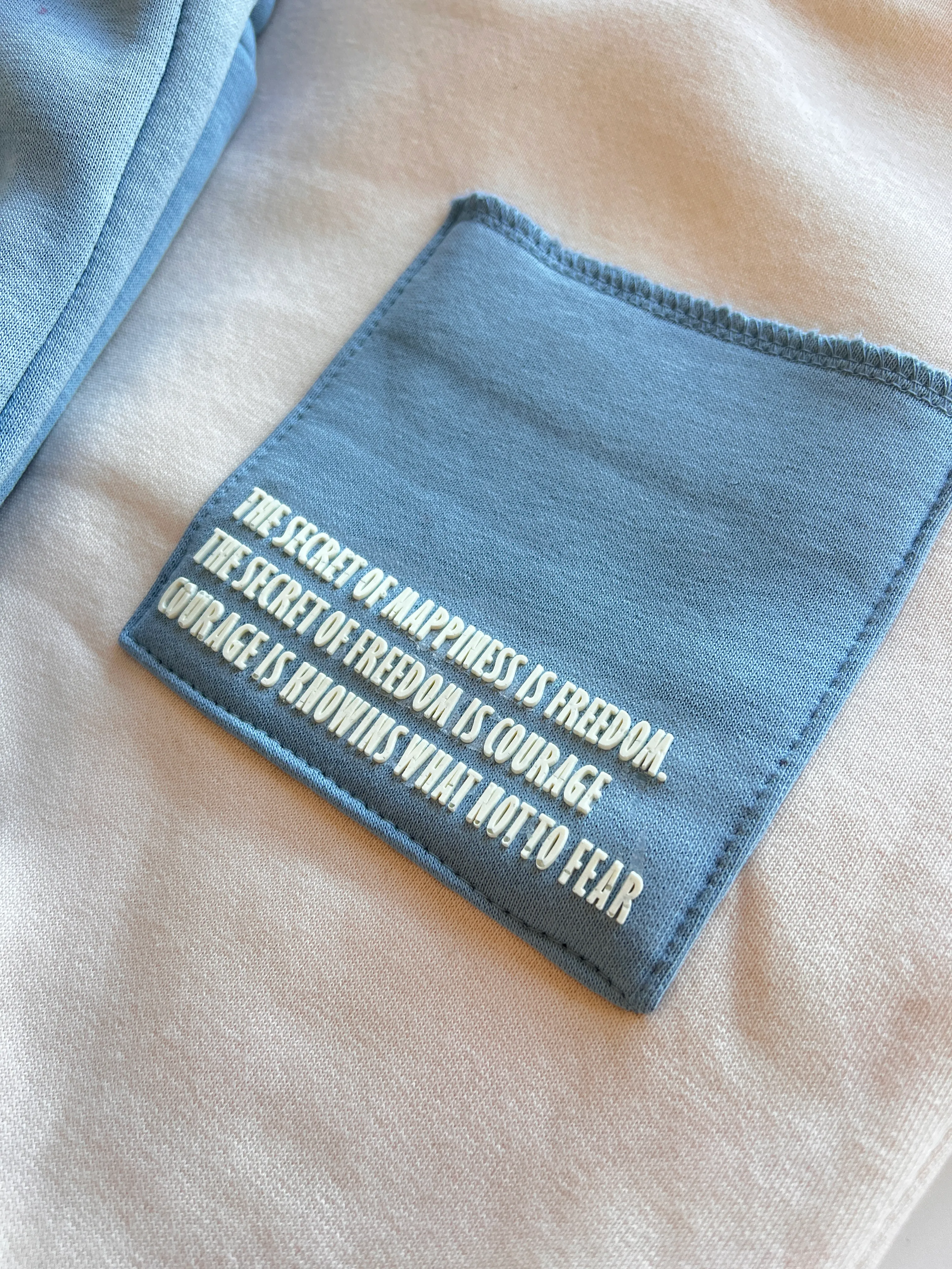 Mavi Cep Detaylı Şardonlu Erkek Çocuk Takım 