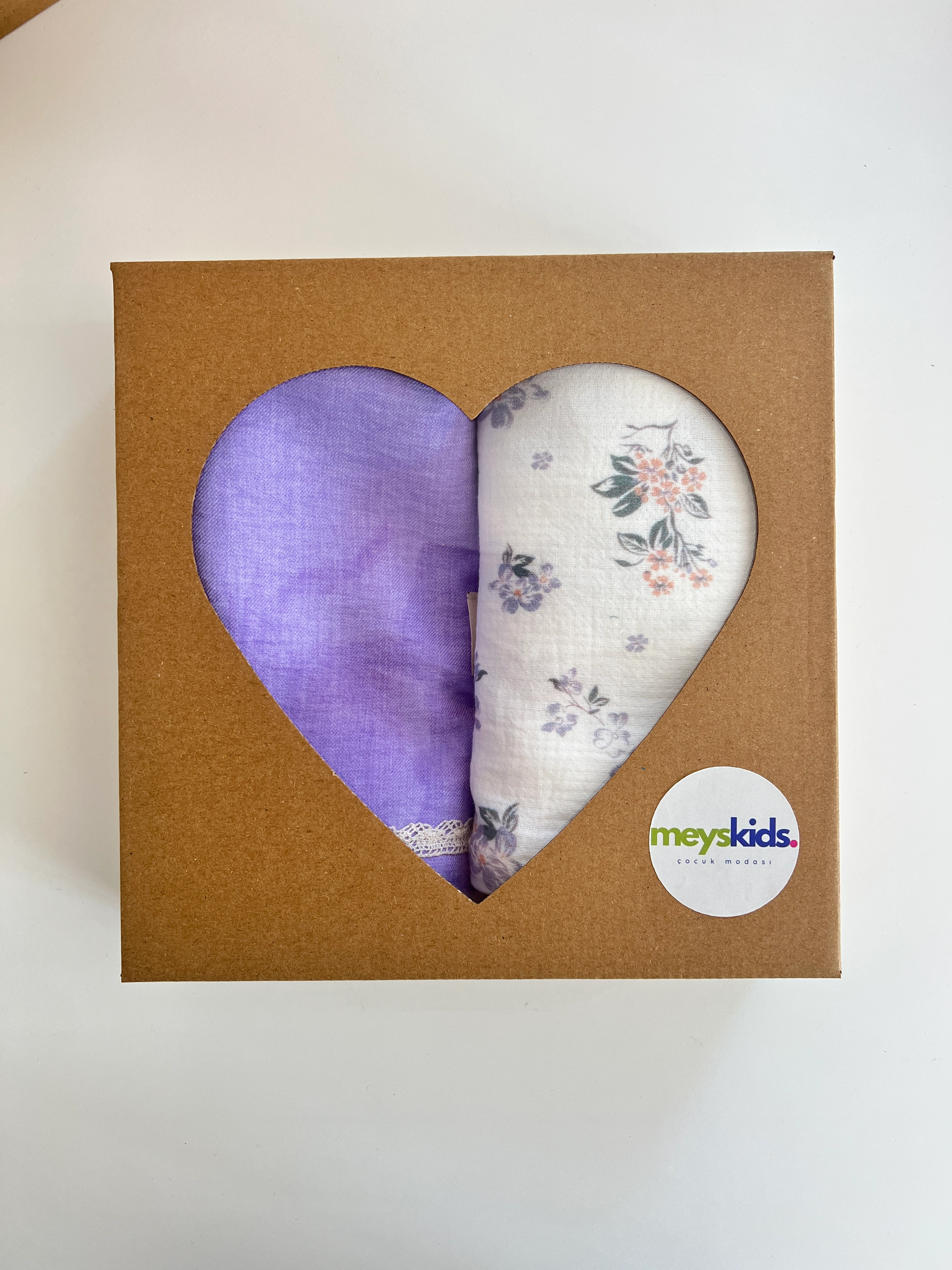 Mor Esinti Bebek Battaniyesi 3'lü Set