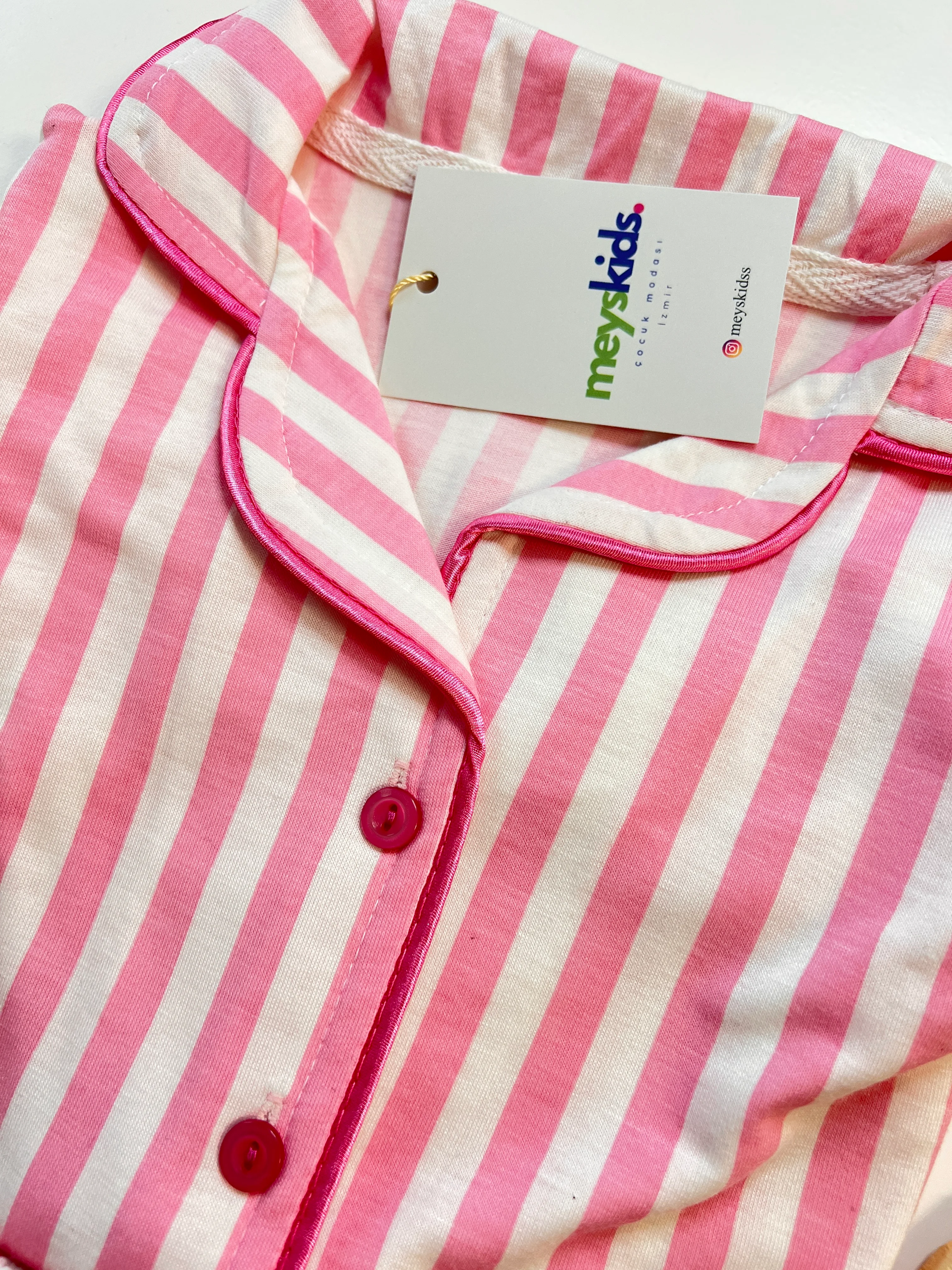 Sevimli Kız Çocuk Pijama Takımı