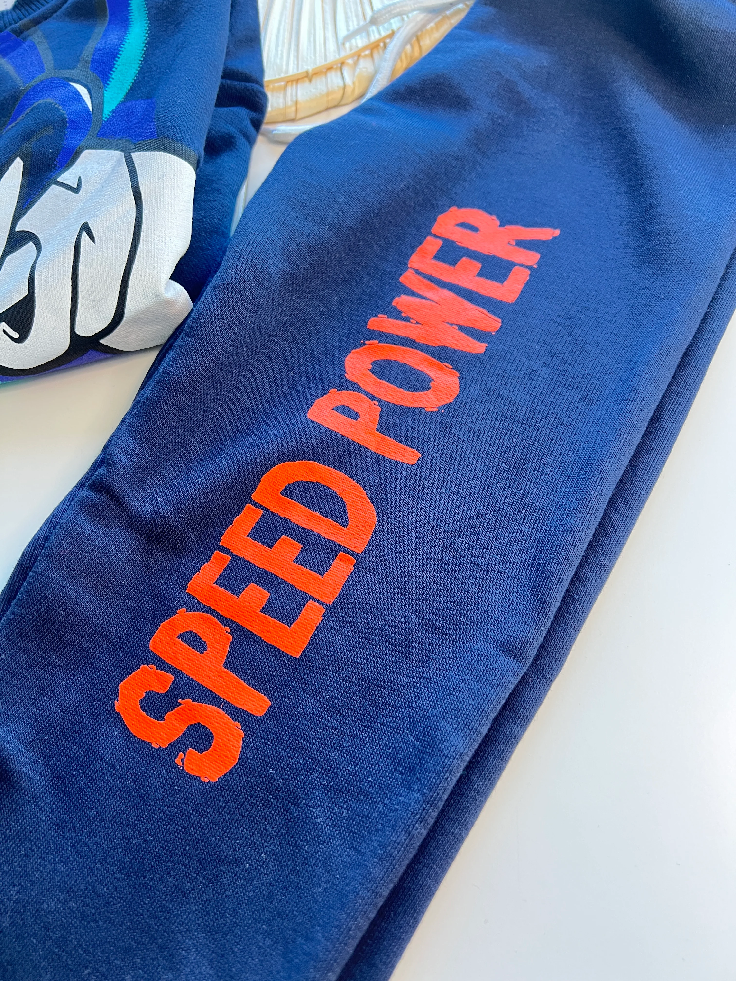 Speed Power Baskılı Erkek Çocuk Takım