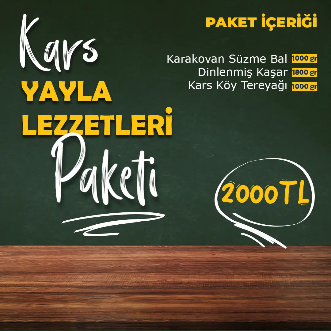 Yayla Lezzetleri Paketi