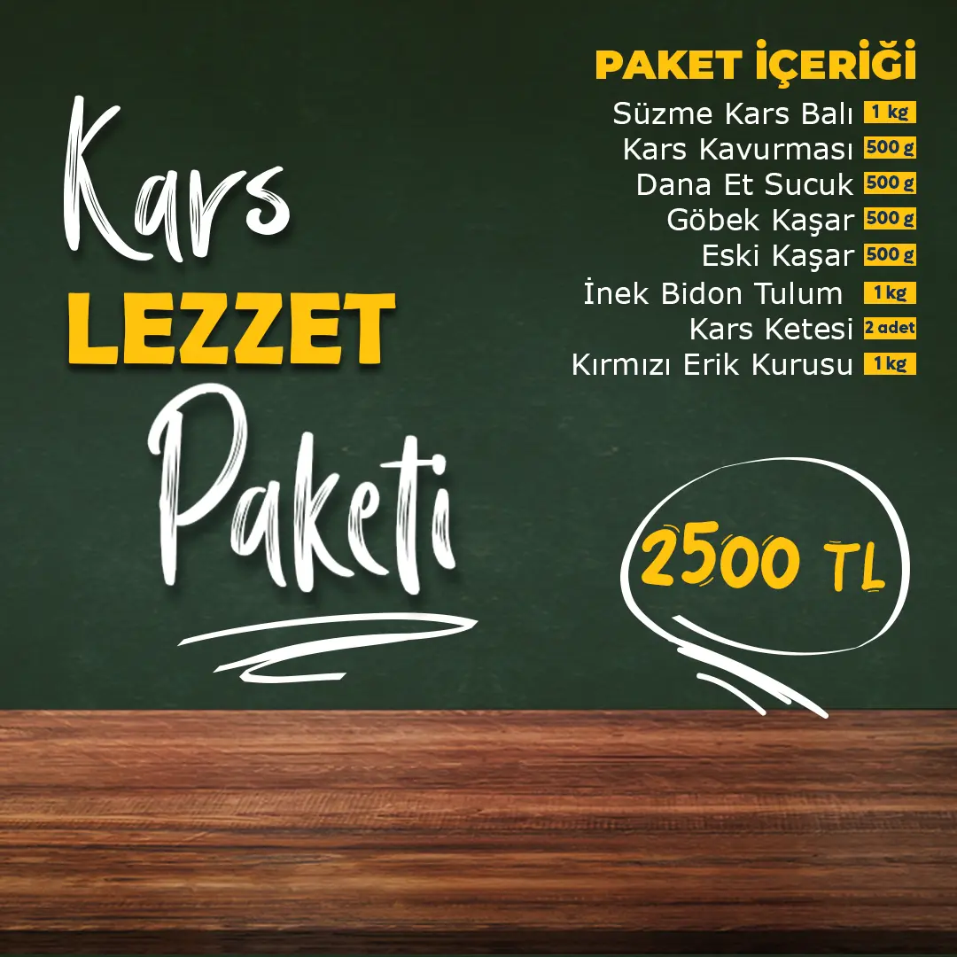 Kaşarcızade Kars Lezzet Paketi