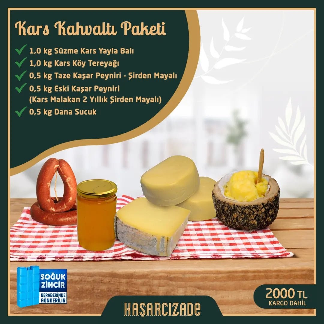 Kars Kahvaltı Paketi