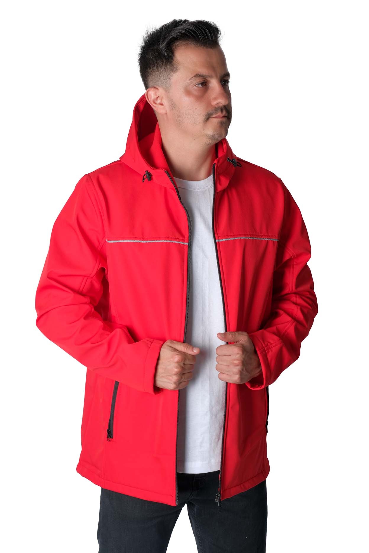 Softshell Mont 10Adet Fiyatıdır - KIRMIZI