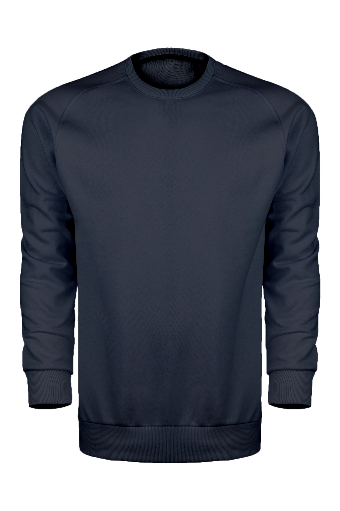 SIFIR YAKA SWEAT TEKLİ FİYAT - LACİVERT