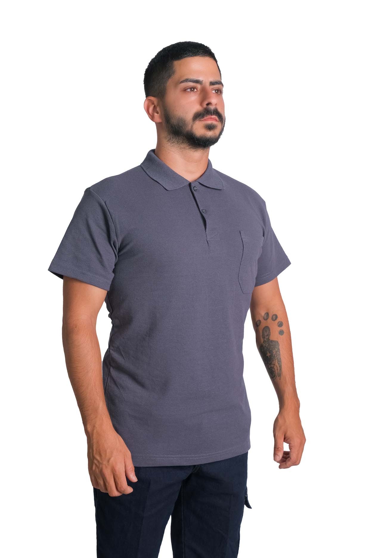 Polo Yaka Open-End T-shirt  Cepli  10 Adet Fiyatıdır - FÜME