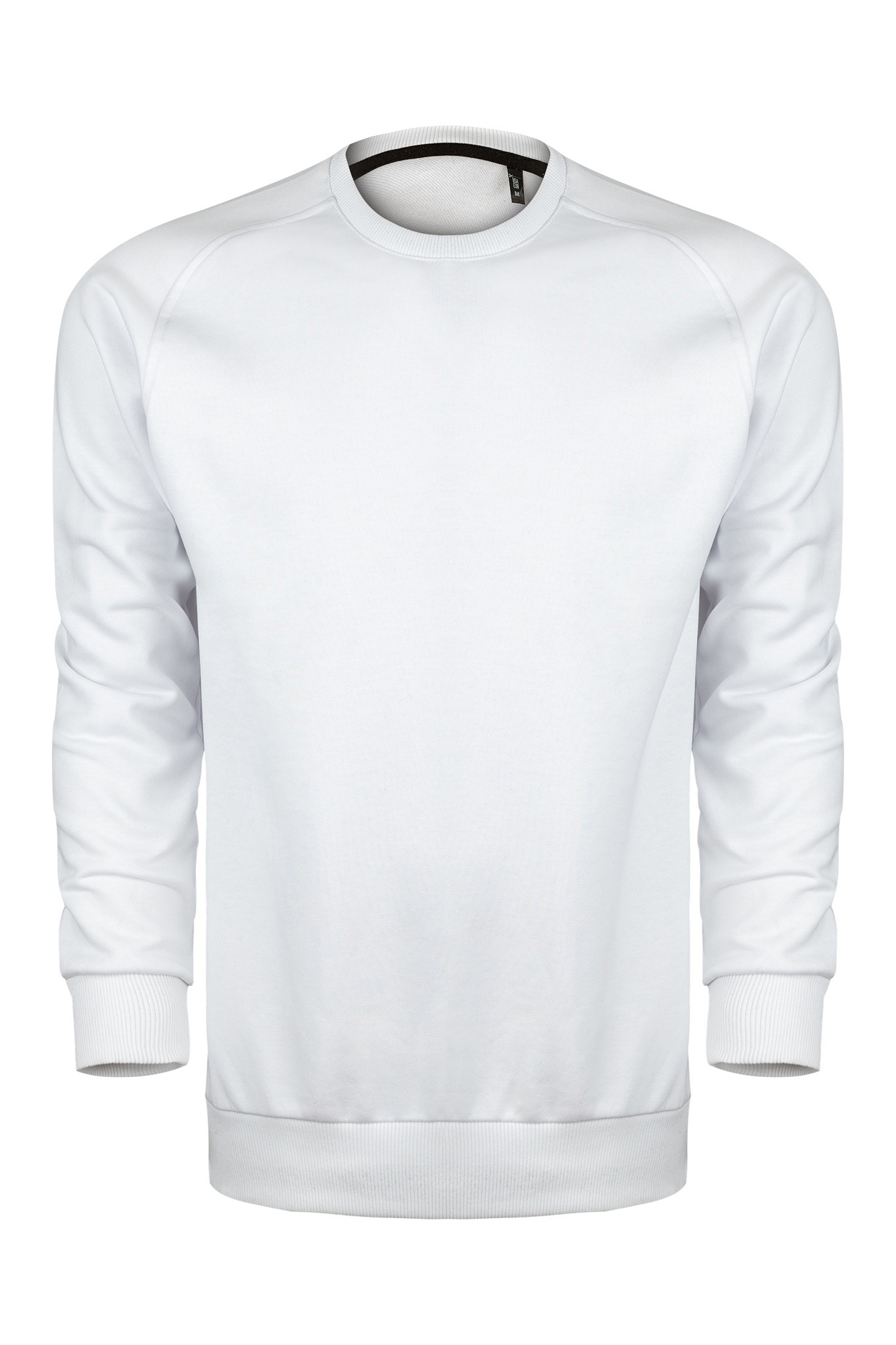 SIFIR YAKA SWEAT TEKLİ FİYAT - BEYAZ