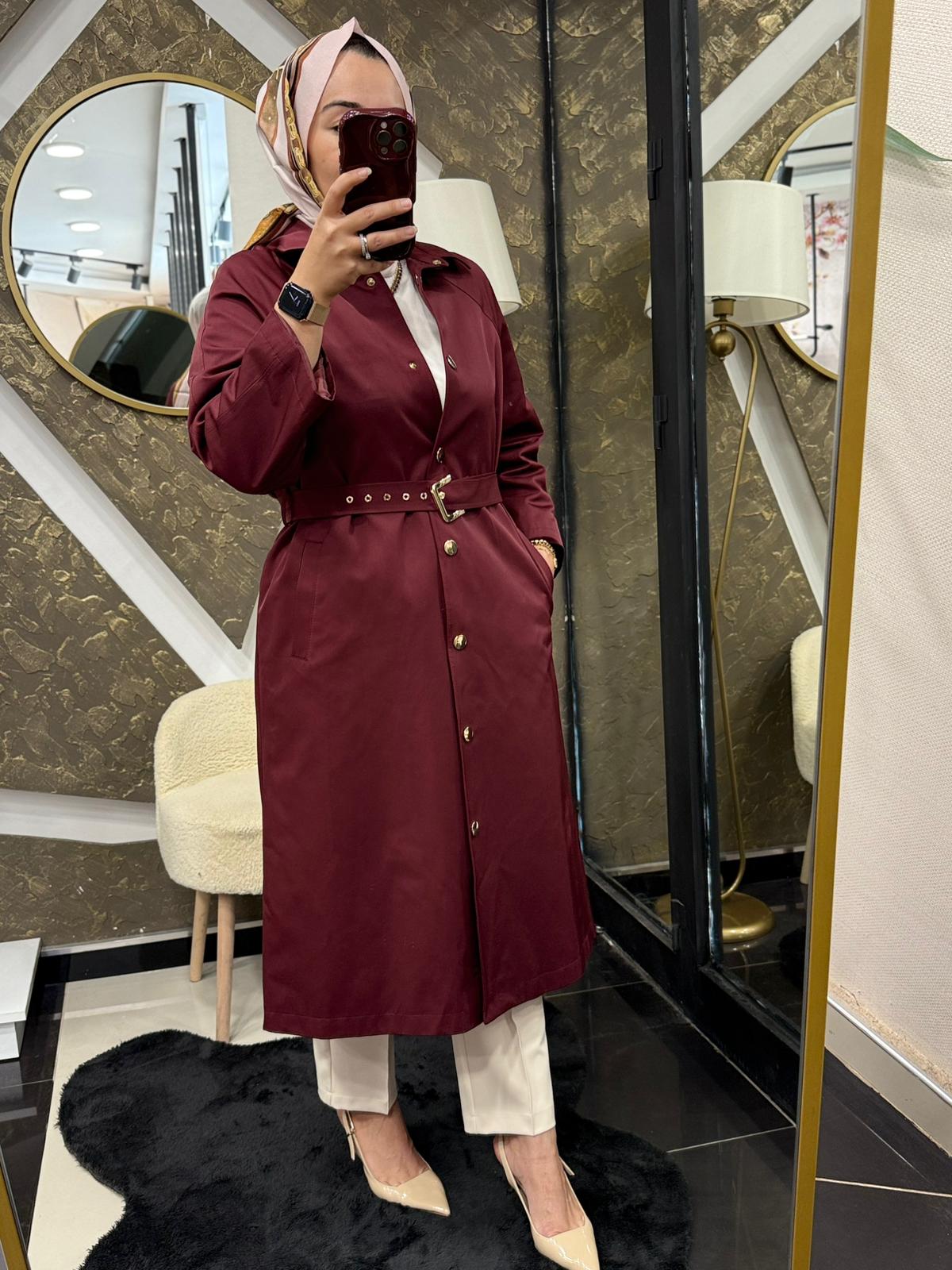 GHİSA 2687 TRENÇ - BORDO