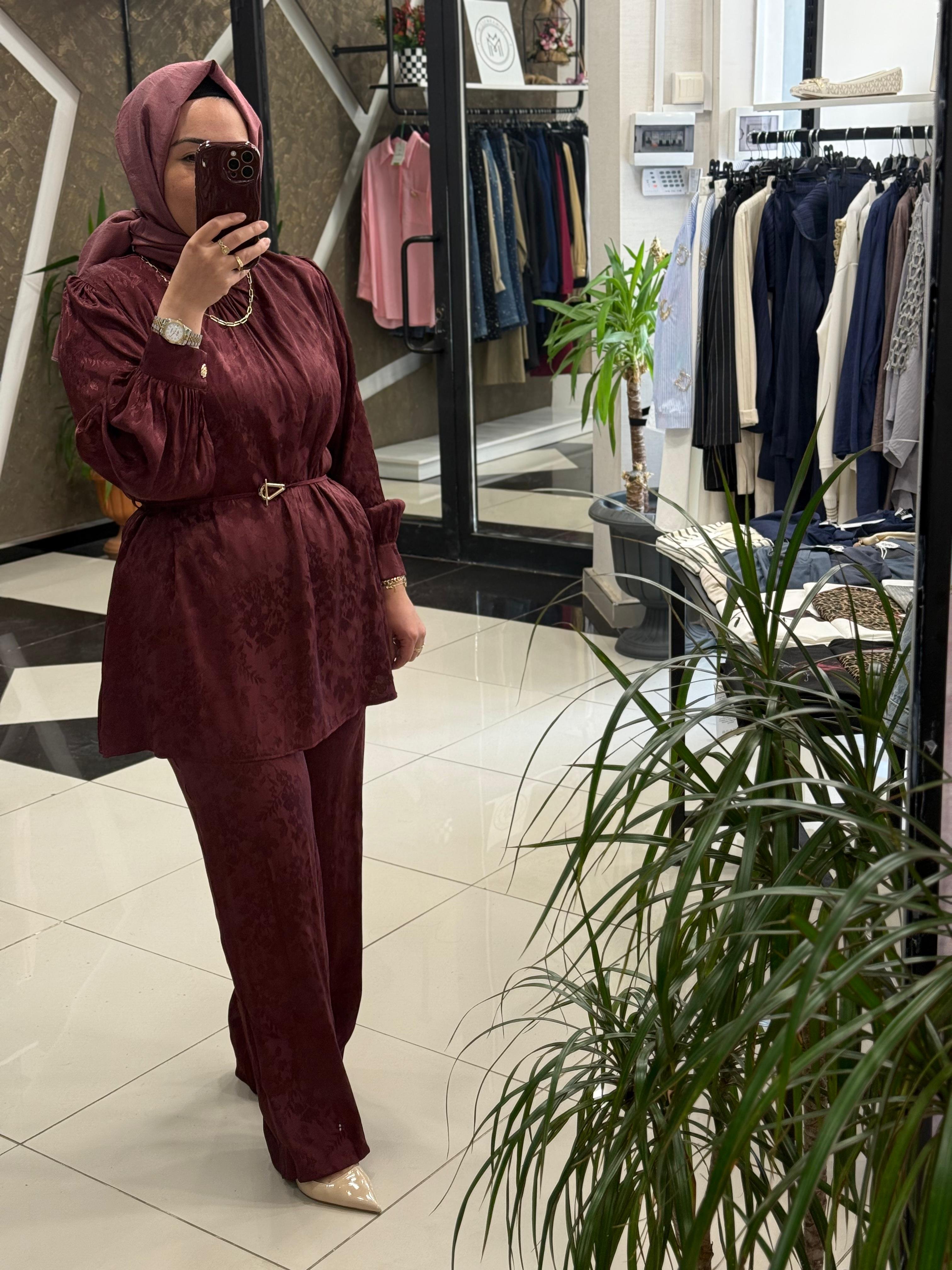 MİSSEMRAMİSS 4823 BANDIORA TAKIM - BORDO