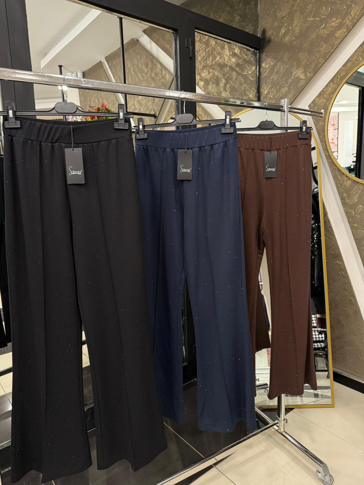 SENTEZ 5604 TAŞLI İSPANYOL PANTOLON