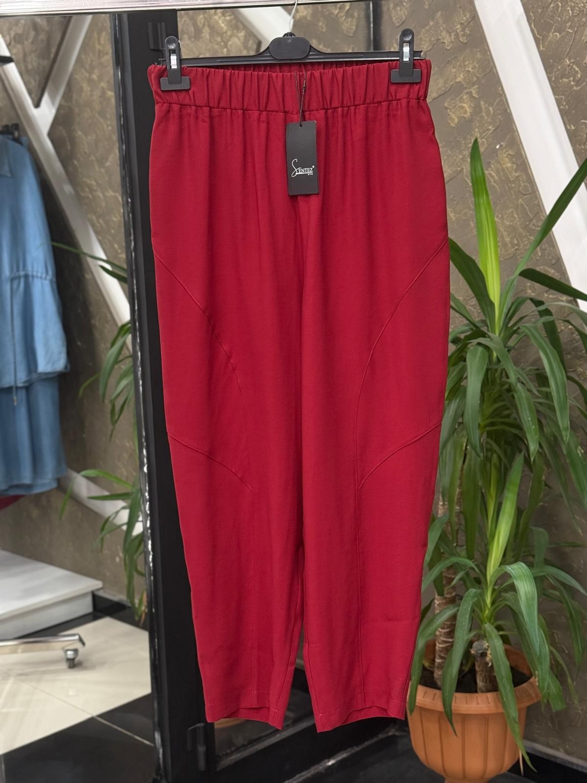 SENTEZ 5596 DUTİ KETEN PANTOLON