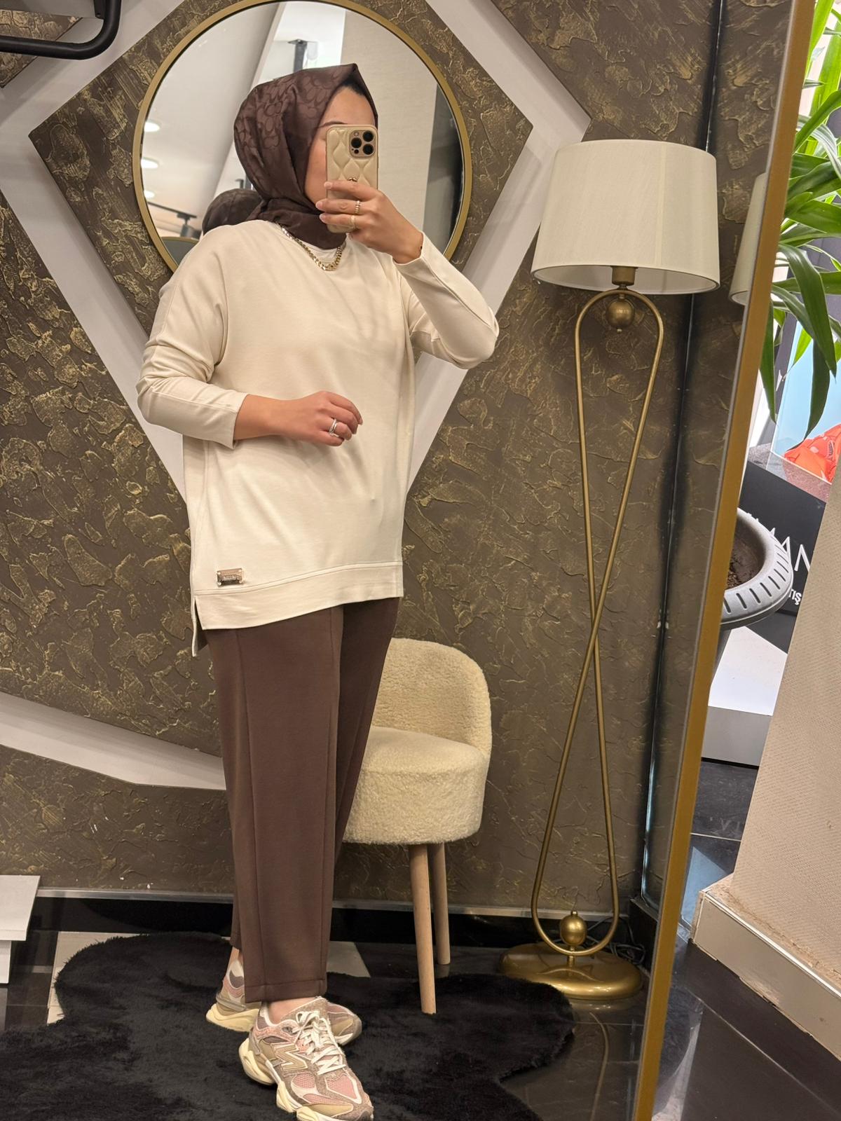 MİSSEMRAMİSS 4973 BLUZ - BEJ