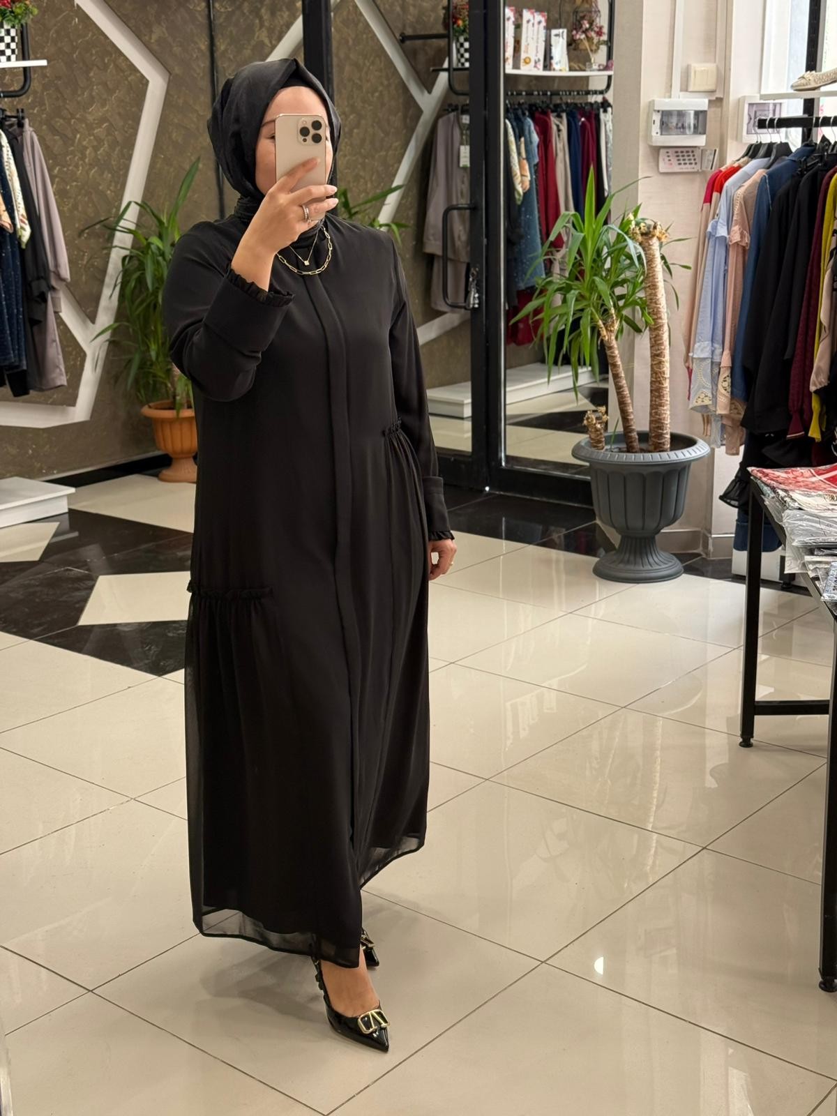 Qeffa Bel Detaylı Ferace
