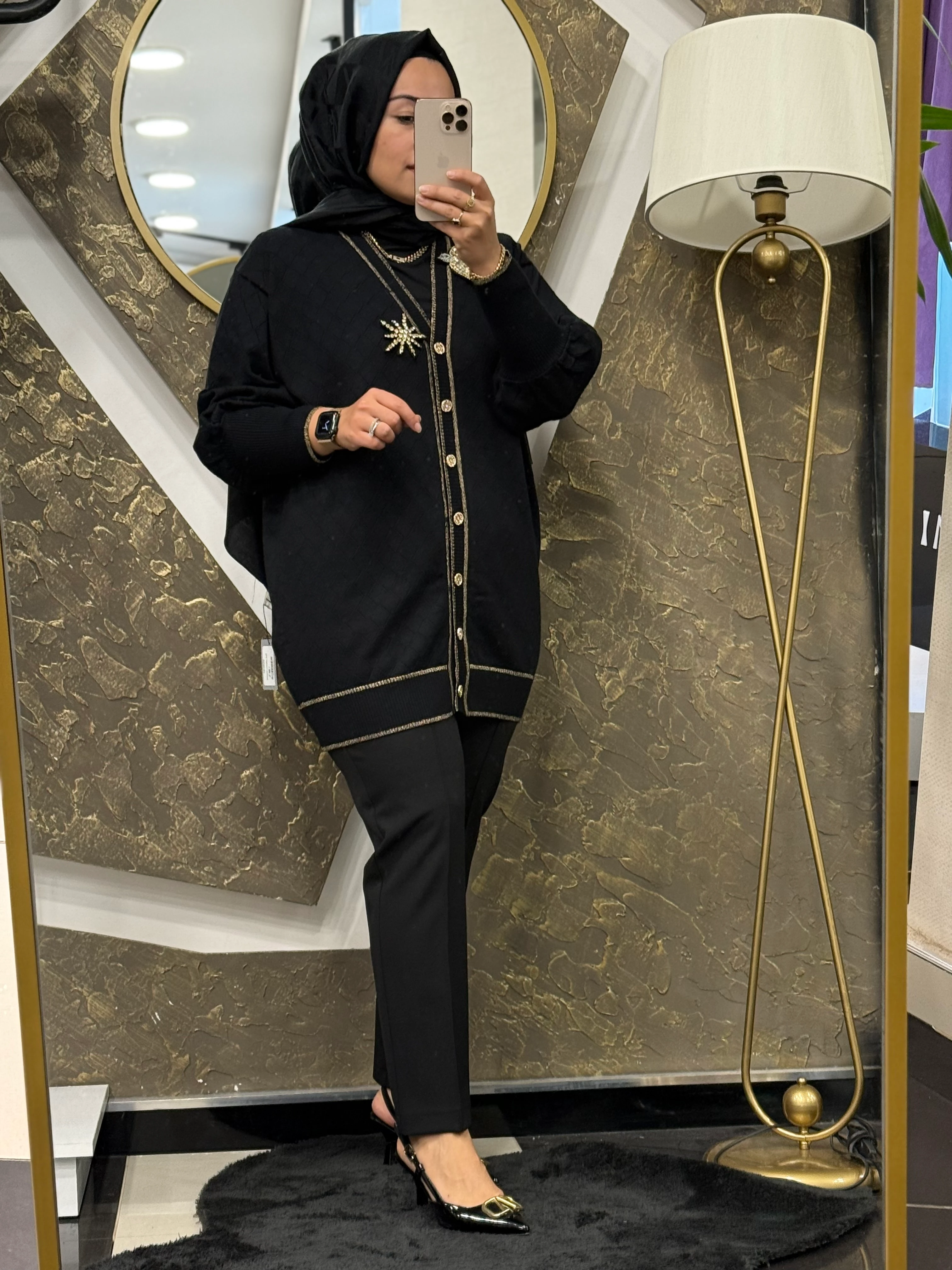 GHİSA 3698 HIRKA - SİYAH