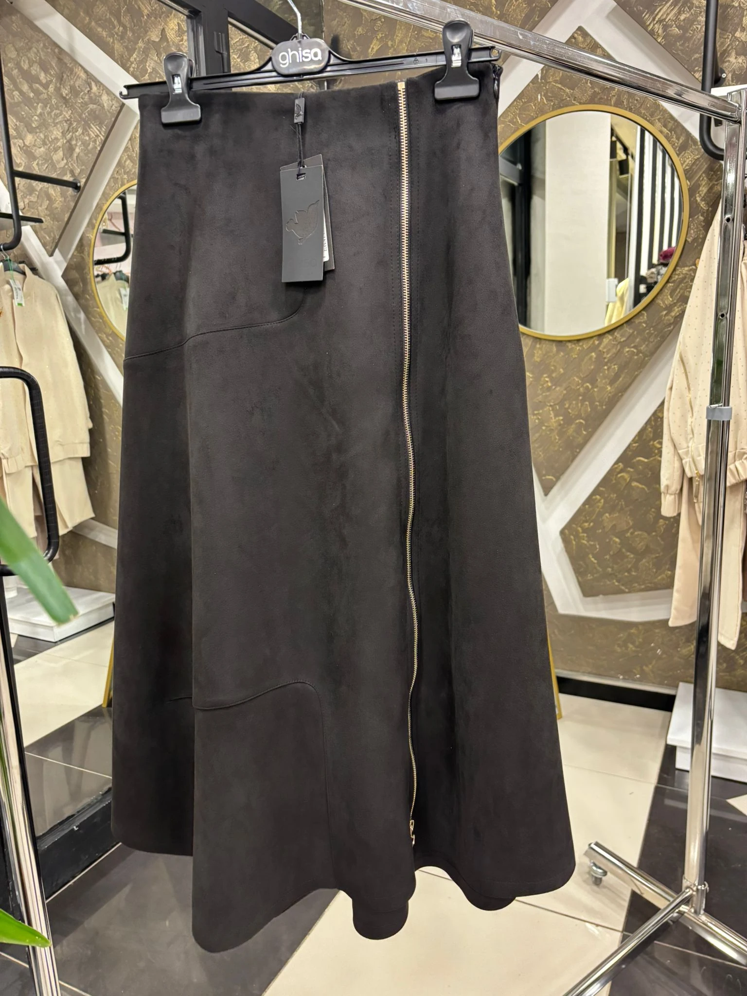 GHİSA 5372 SÜET ETEK