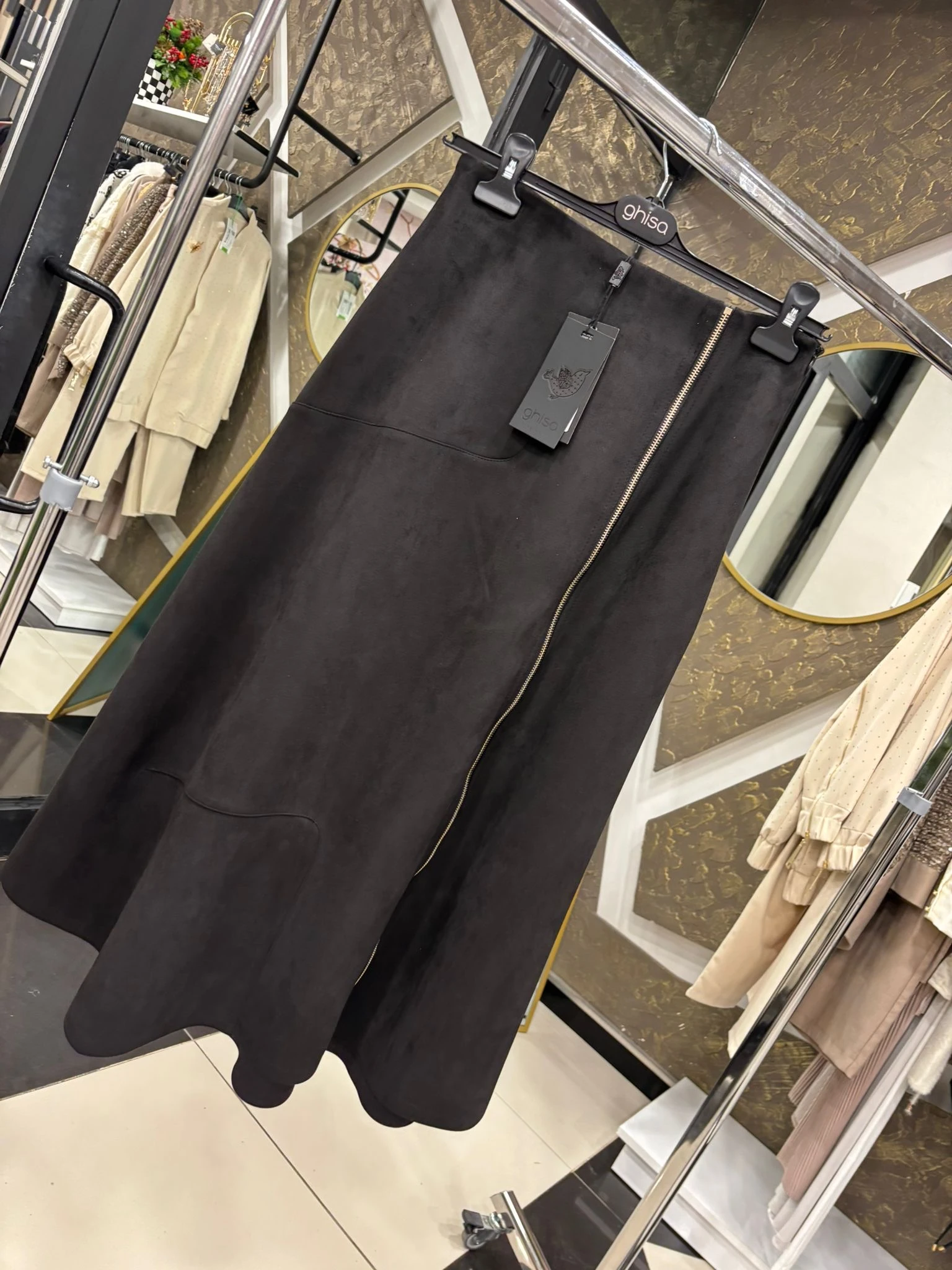 GHİSA 5372 SÜET ETEK