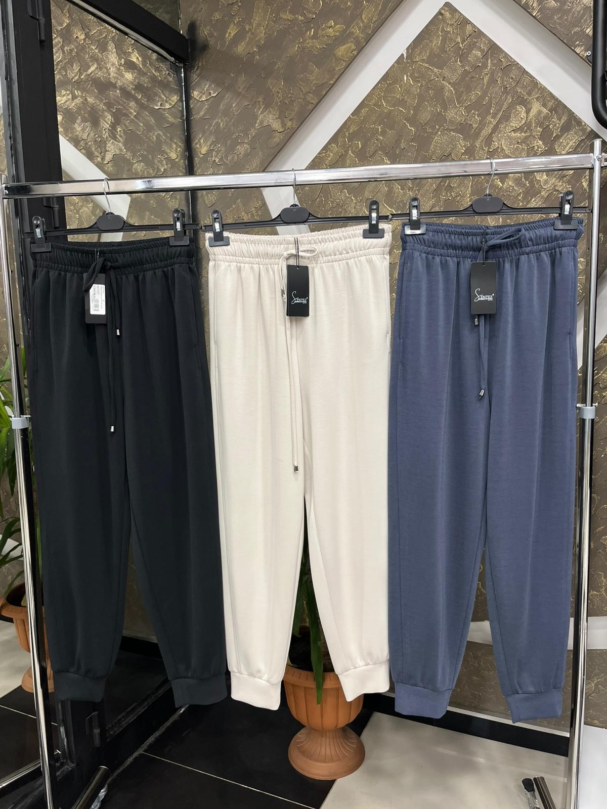 SENTEZ 5597 NİNOVA PAÇA LASTİKLİ PANTOLON - LACİVERT