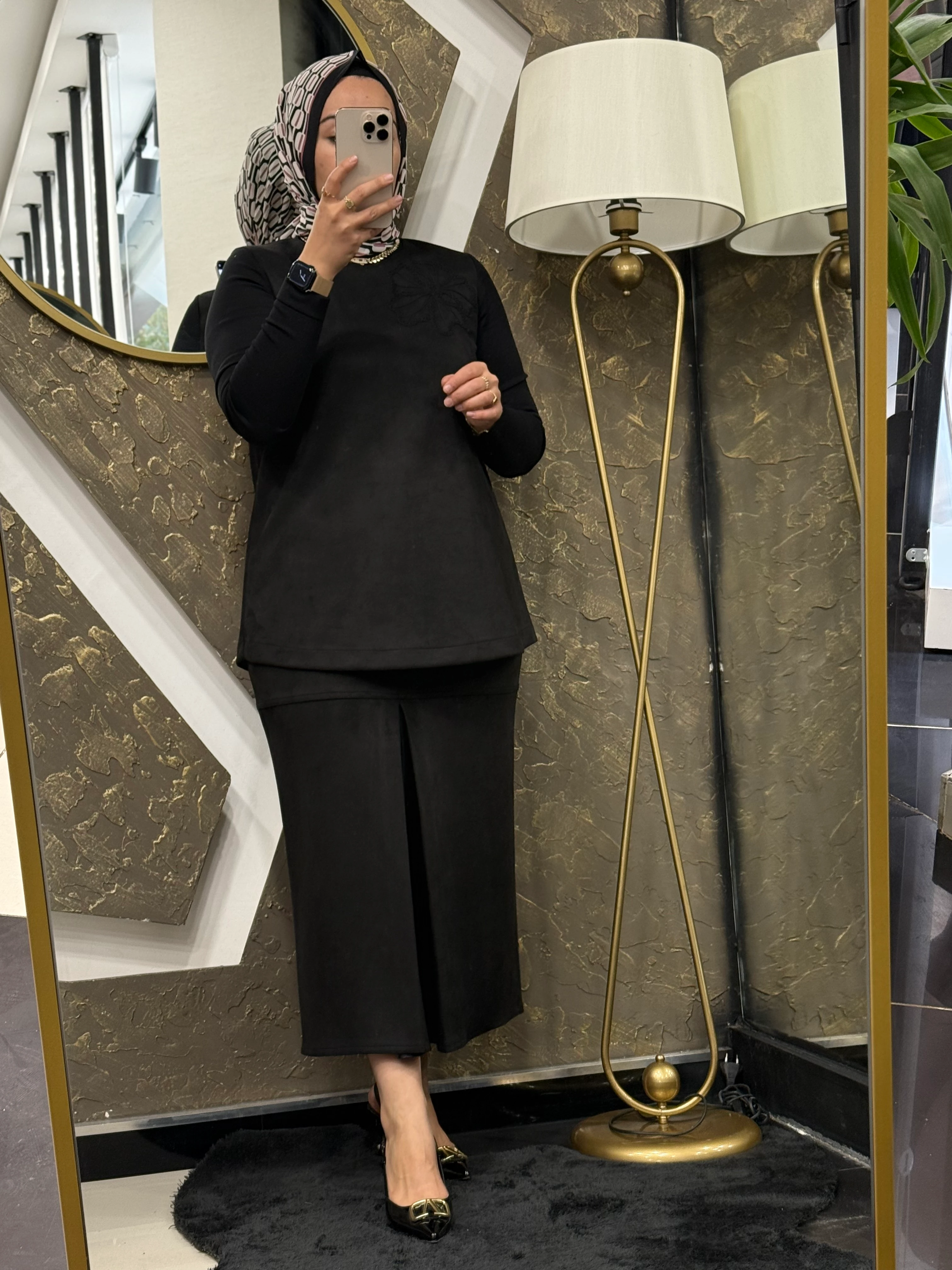 NUSS 3004 TUNİK - SİYAH