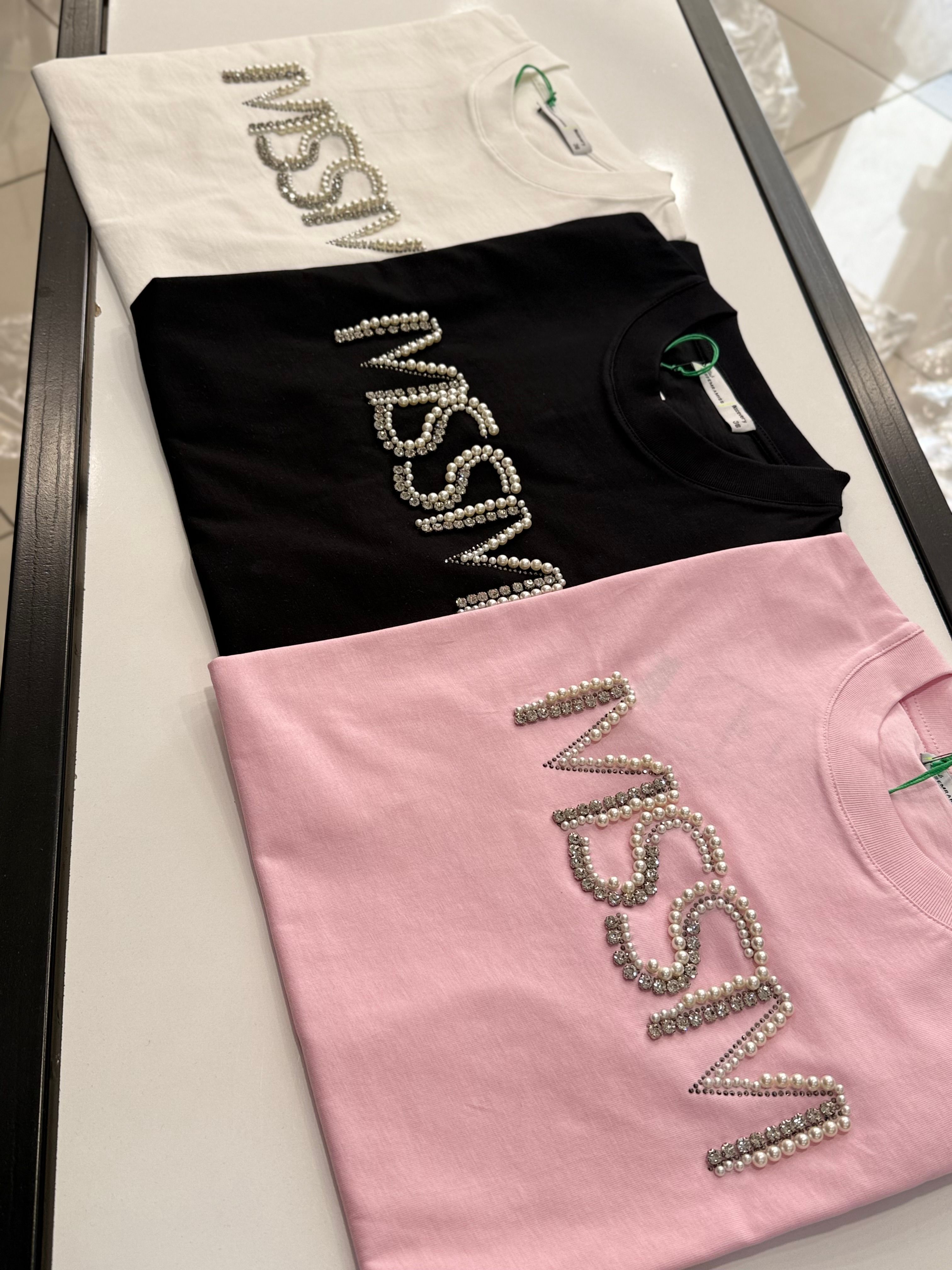 MİSSEMRAMİSS MSSM TAŞLI TSHİRT 