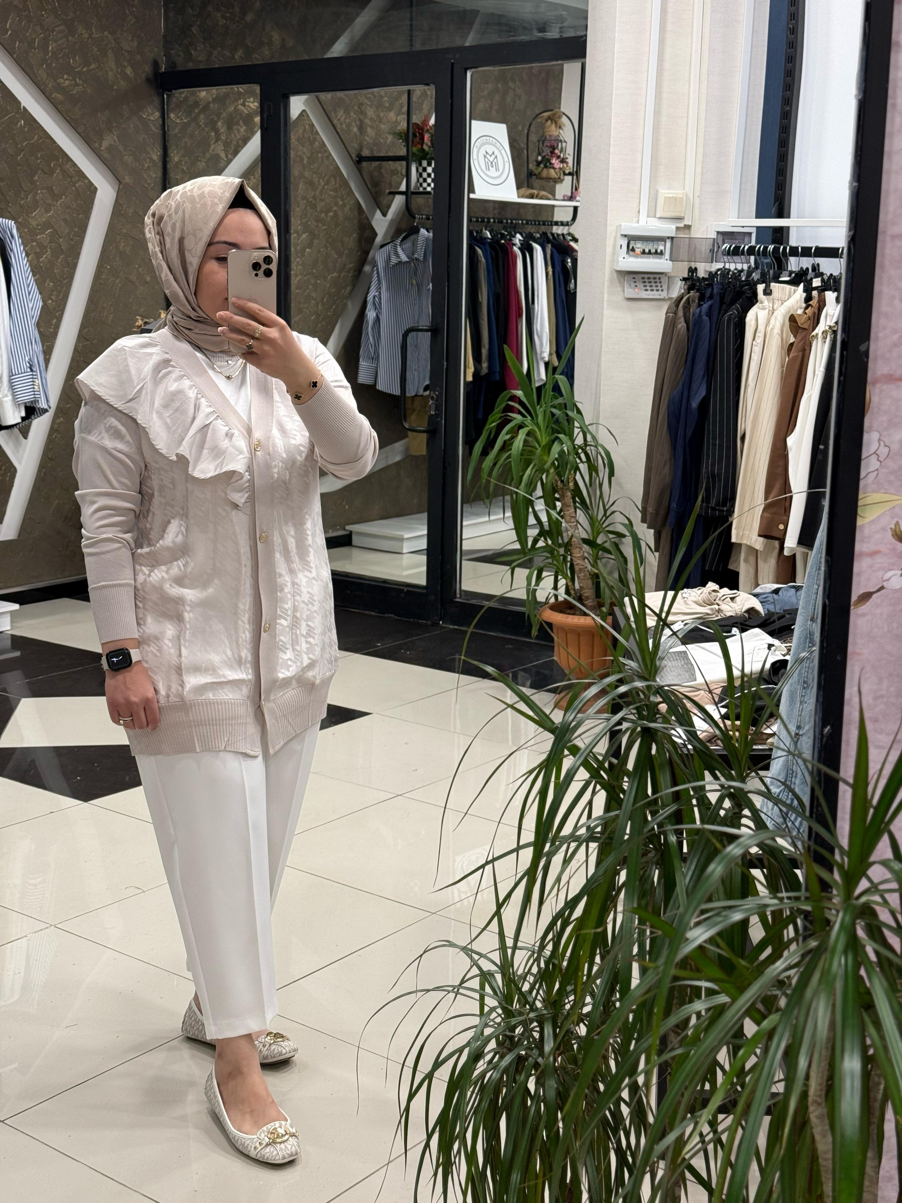 GHİSA 3603 FIRFIR DETAYLI HIRKA