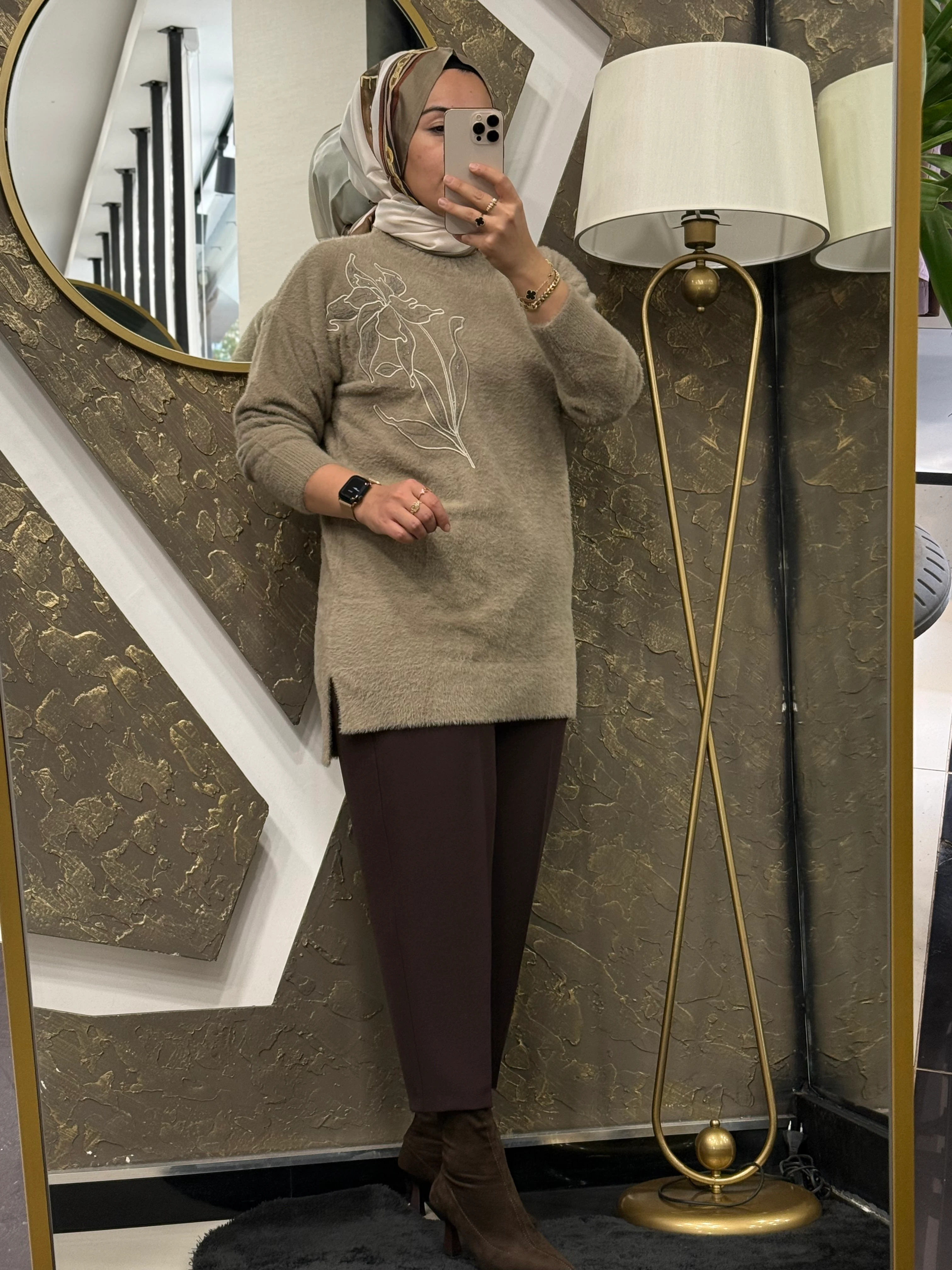 NUSS 7004 ANGORA KAZAK  - BEJ