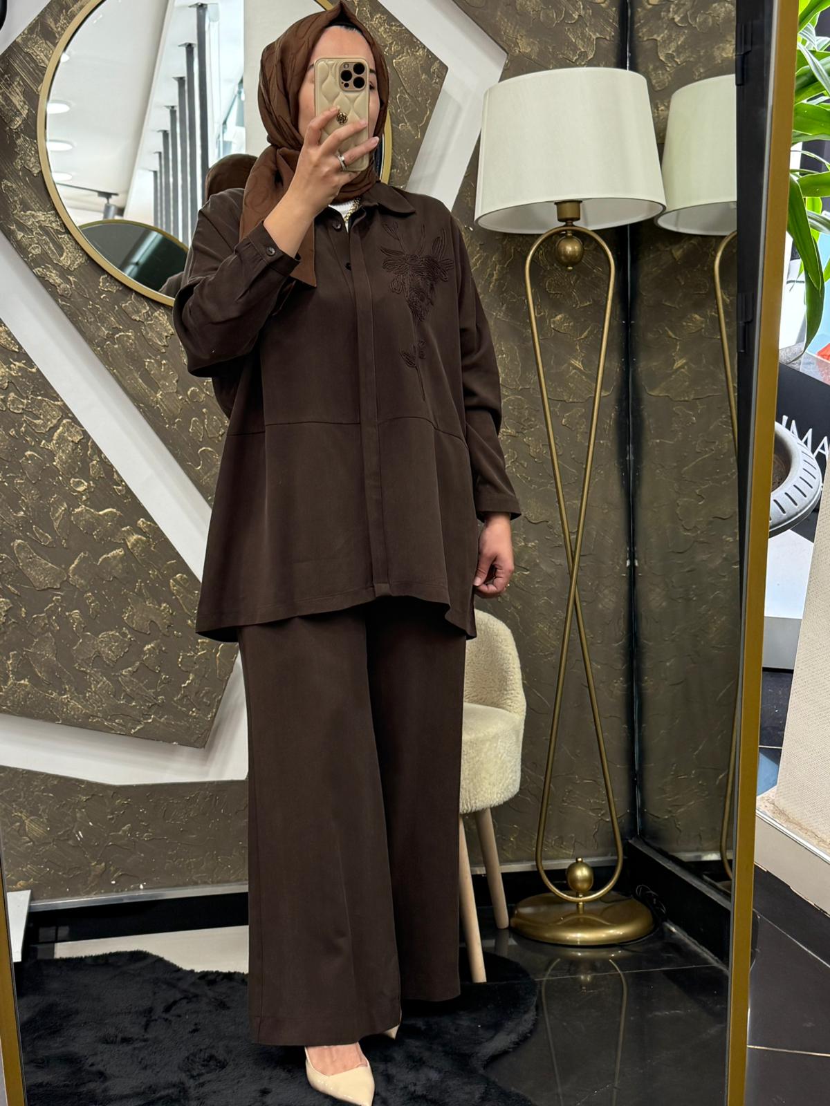 NUSS 1034 TAKIM - KAHVE