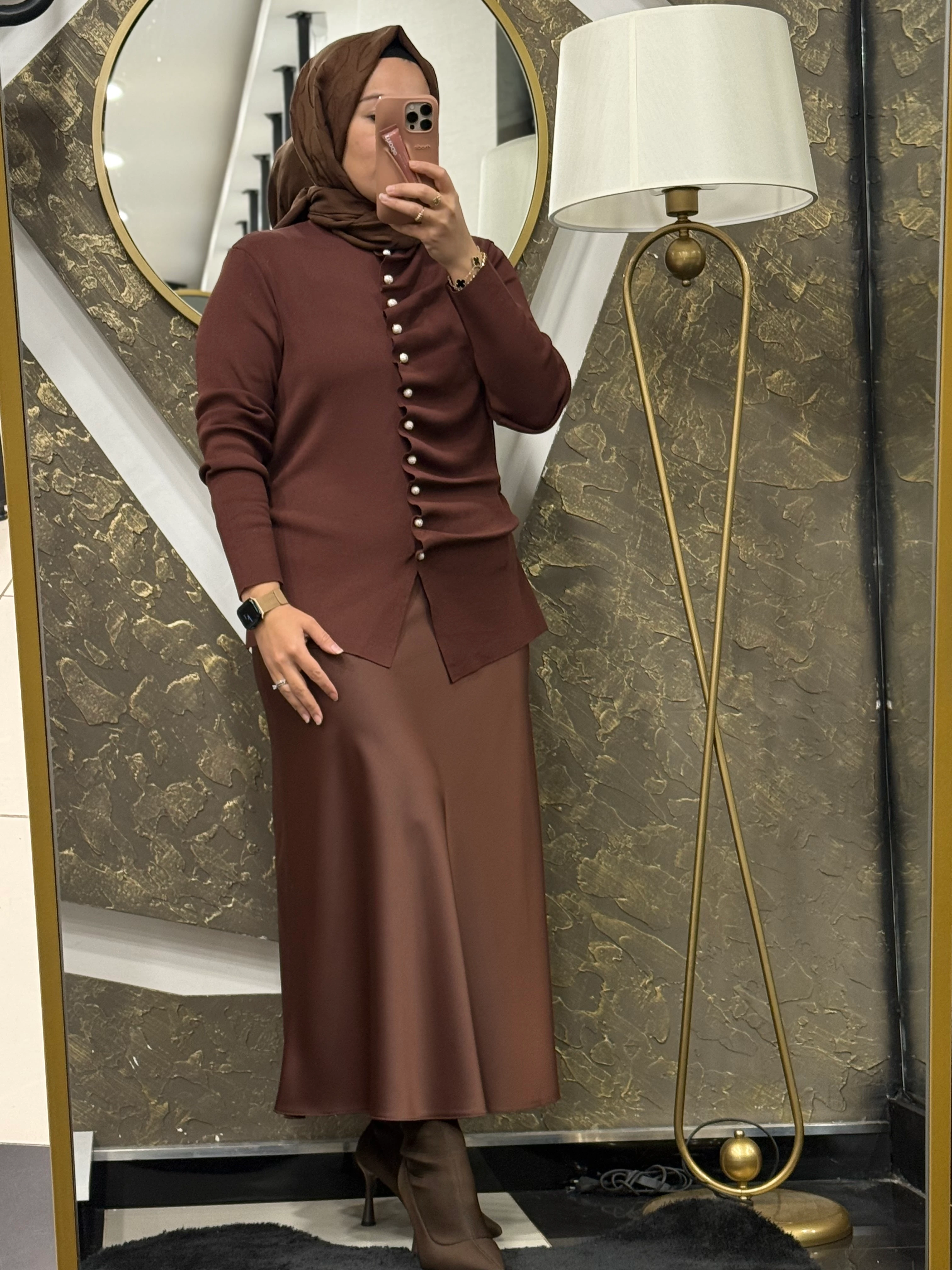 GHİSA 3294 TUNİK - KAHVE