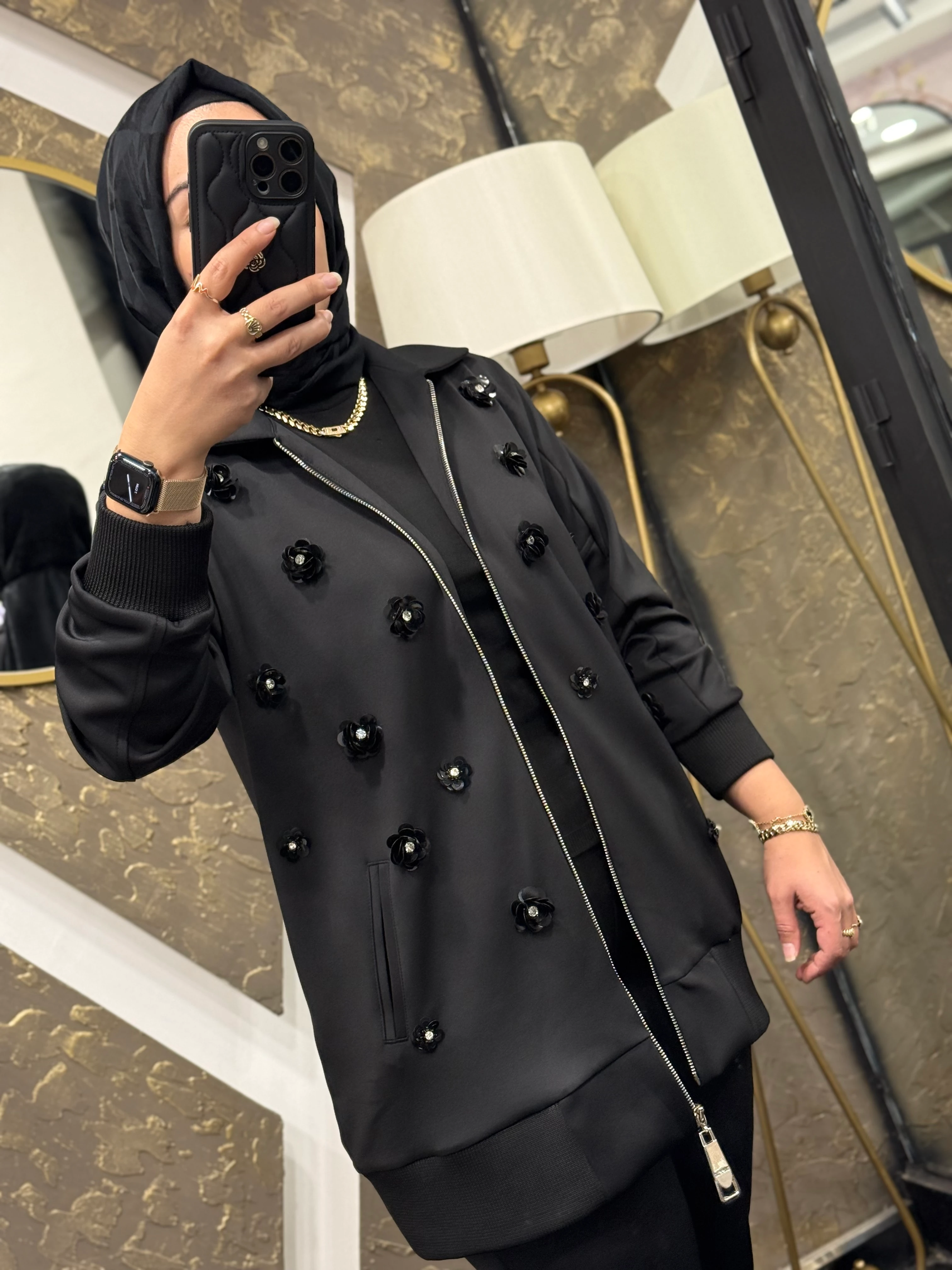 MİSSEMRAMİS SCUBA İŞLEMELİ BOMBER CEKET TAKIM 4887