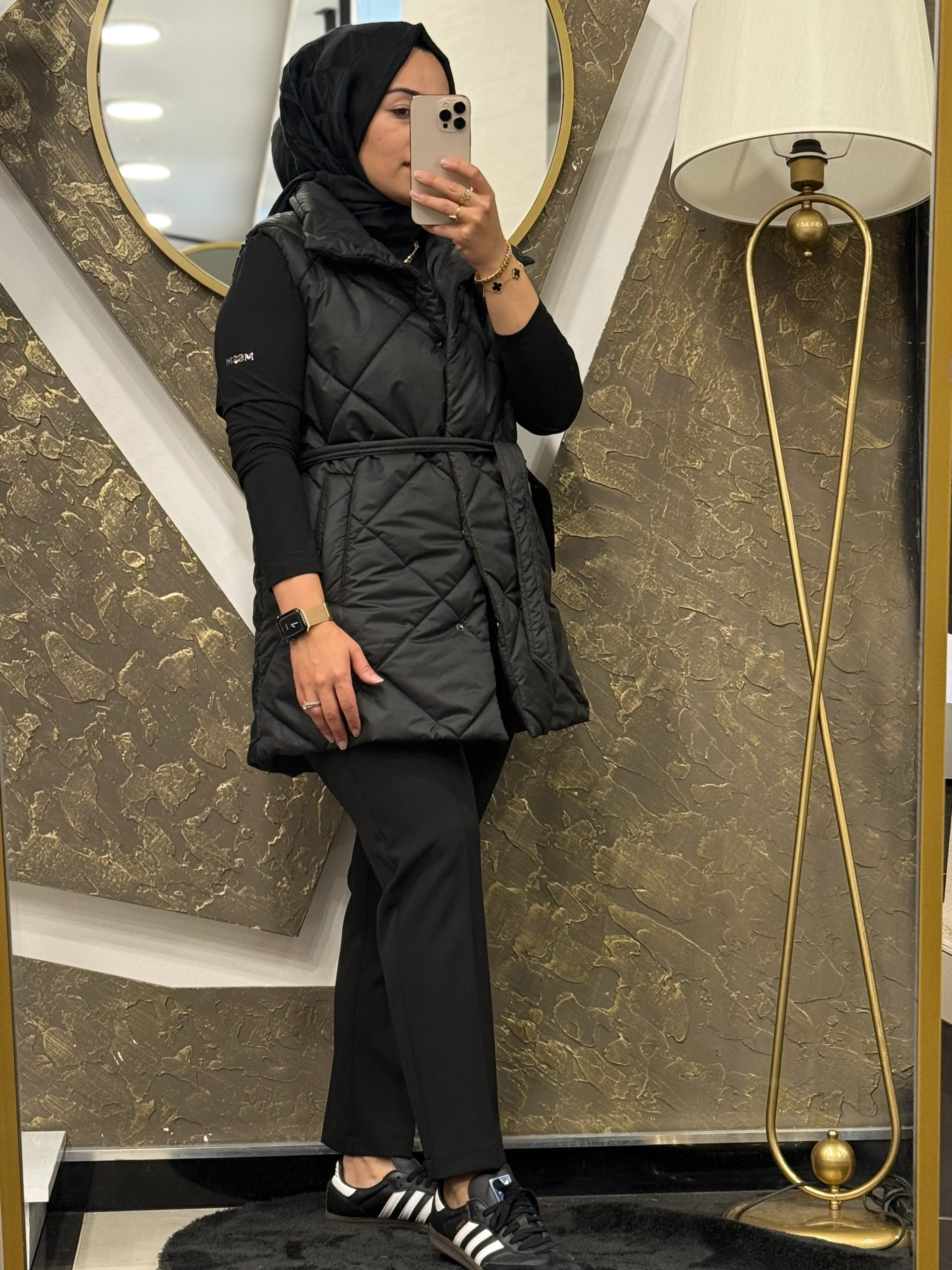 GHİSA 3339 YELEK - SİYAH