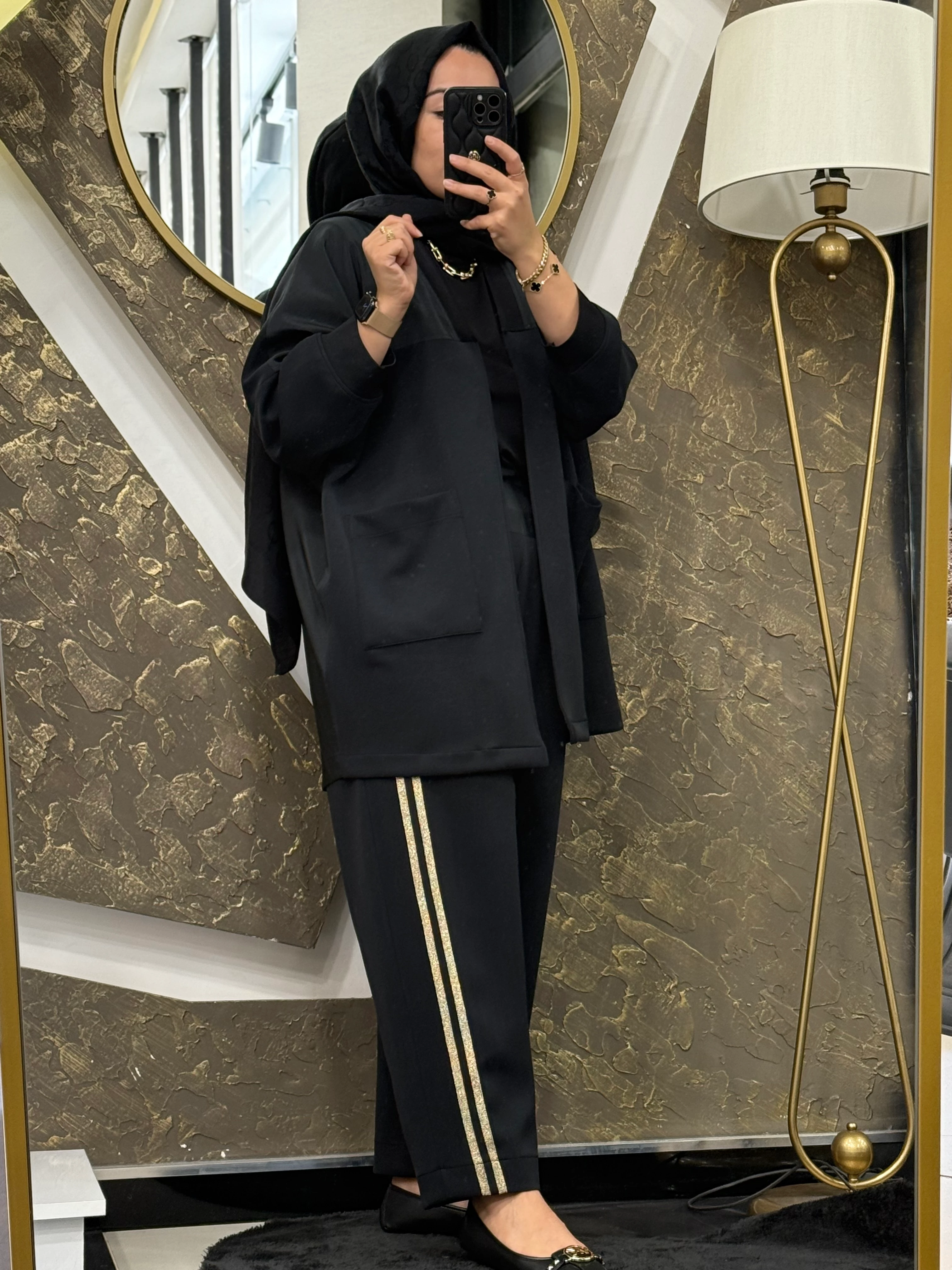 GHİSA 3244 TAKIM - SİYAH