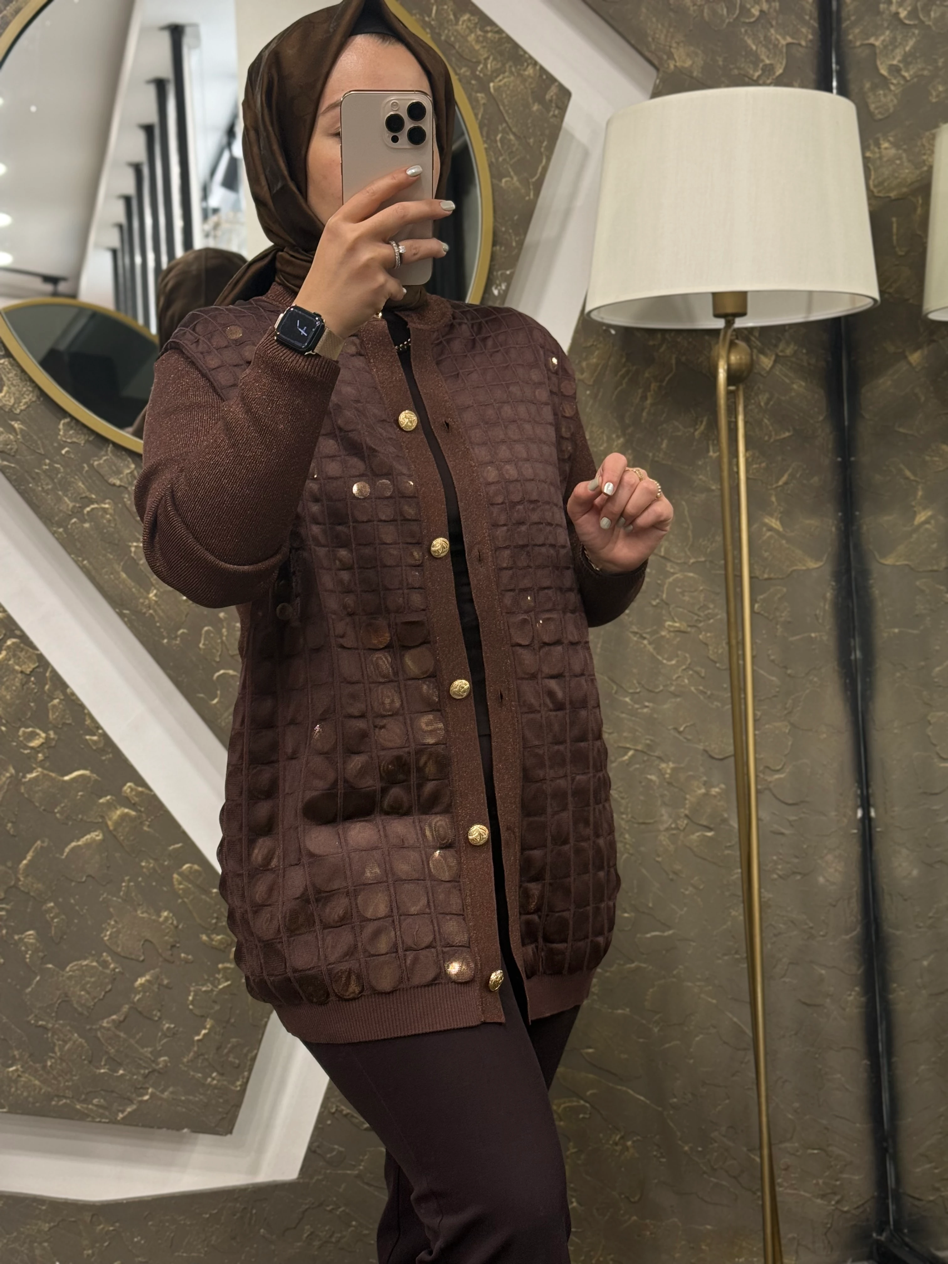 GHİSA 3027 PUL DETAYLI TRİKO CEKET