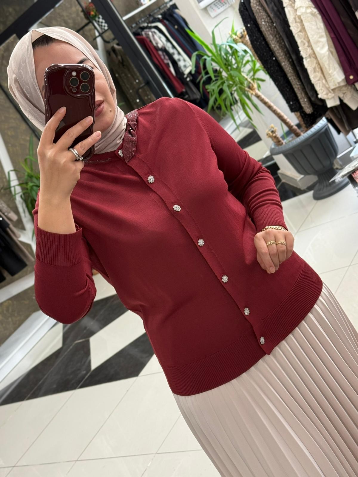 GHİSA 3215 HIRKA - BORDO