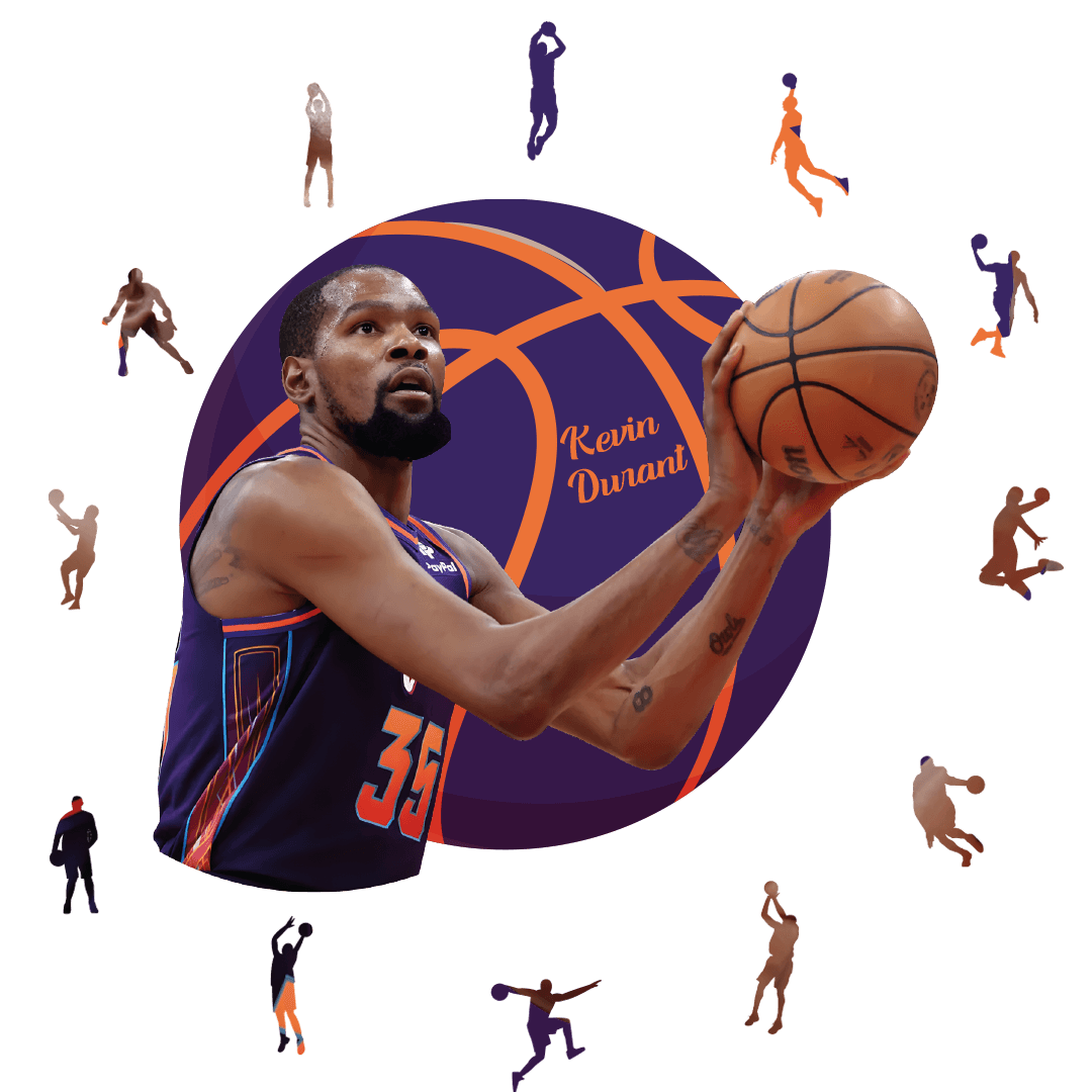 Kevin Durant - 300 Parça - Ahşap Puzzle