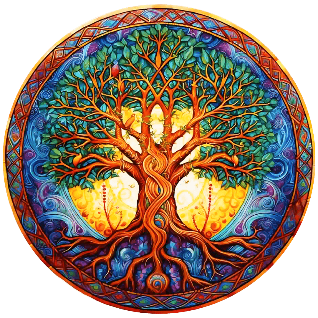 Hayat Ağacı V5 - 300 Parça - Ahşap Puzzle