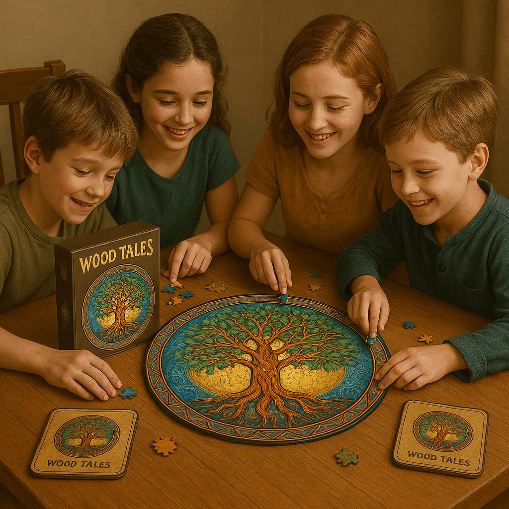 Hayat Ağacı V5 - 300 Parça - Ahşap Puzzle