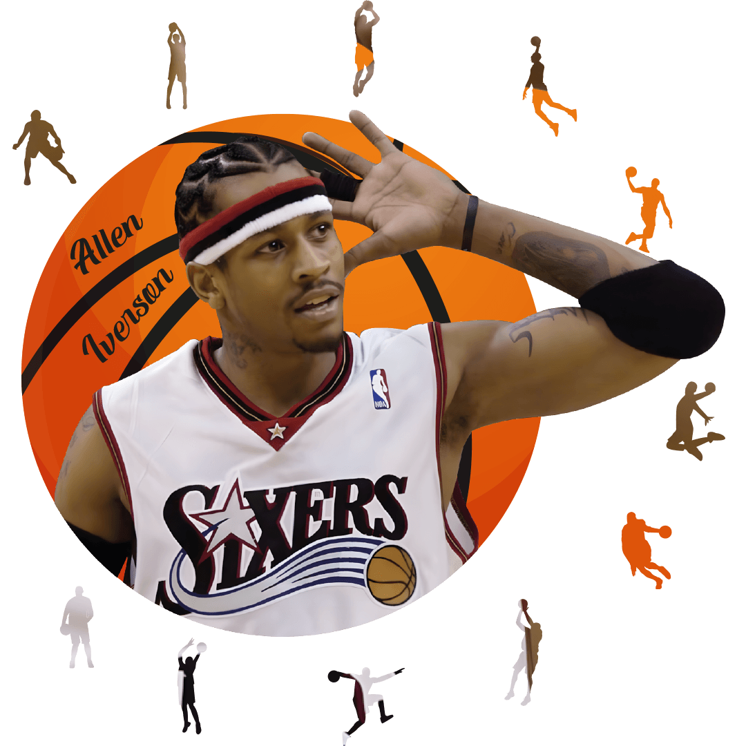 Allen Iverson - 300 Parça - Ahşap Puzzle