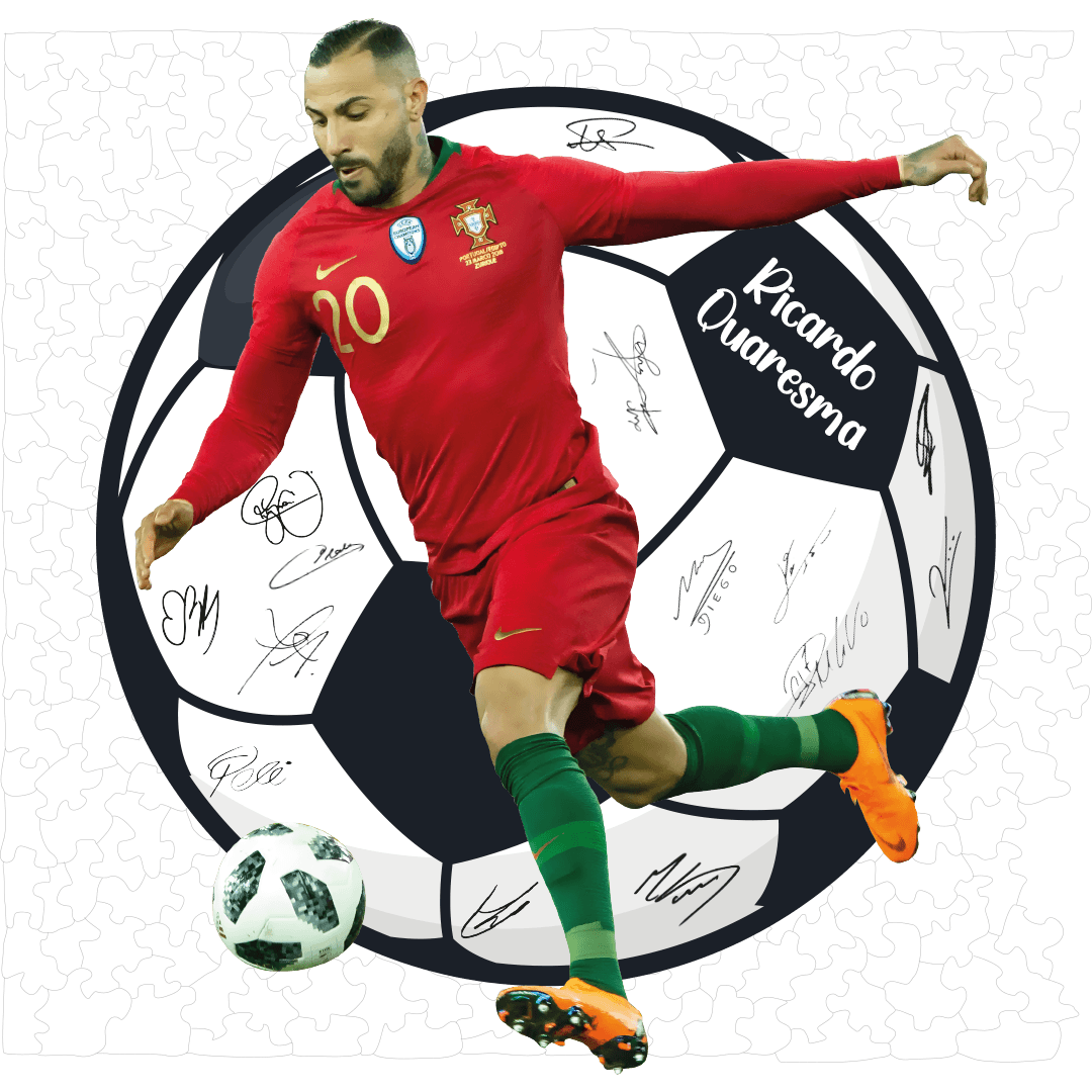 Ricardo Quaresma - 300 Parça - Ahşap Puzzle