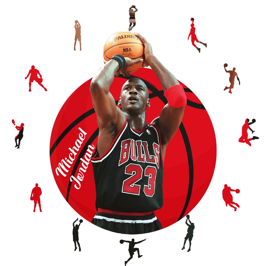 Michael Jordan - 300 Parça - Ahşap Puzzle