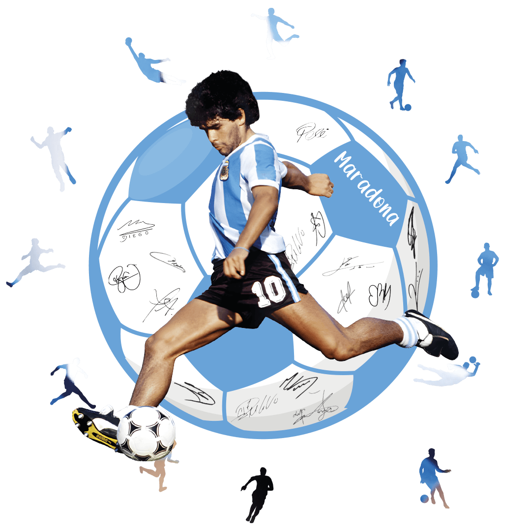 Maradona - 300 Parça - Ahşap Puzzle