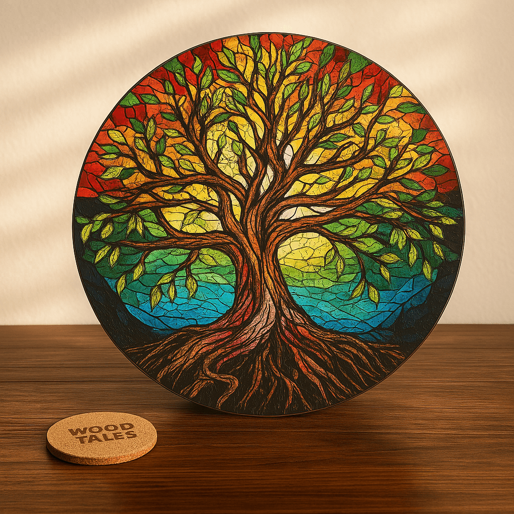 Hayat Ağacı V2 - Yaklaşık 300 Parça - Ahşap Puzzle